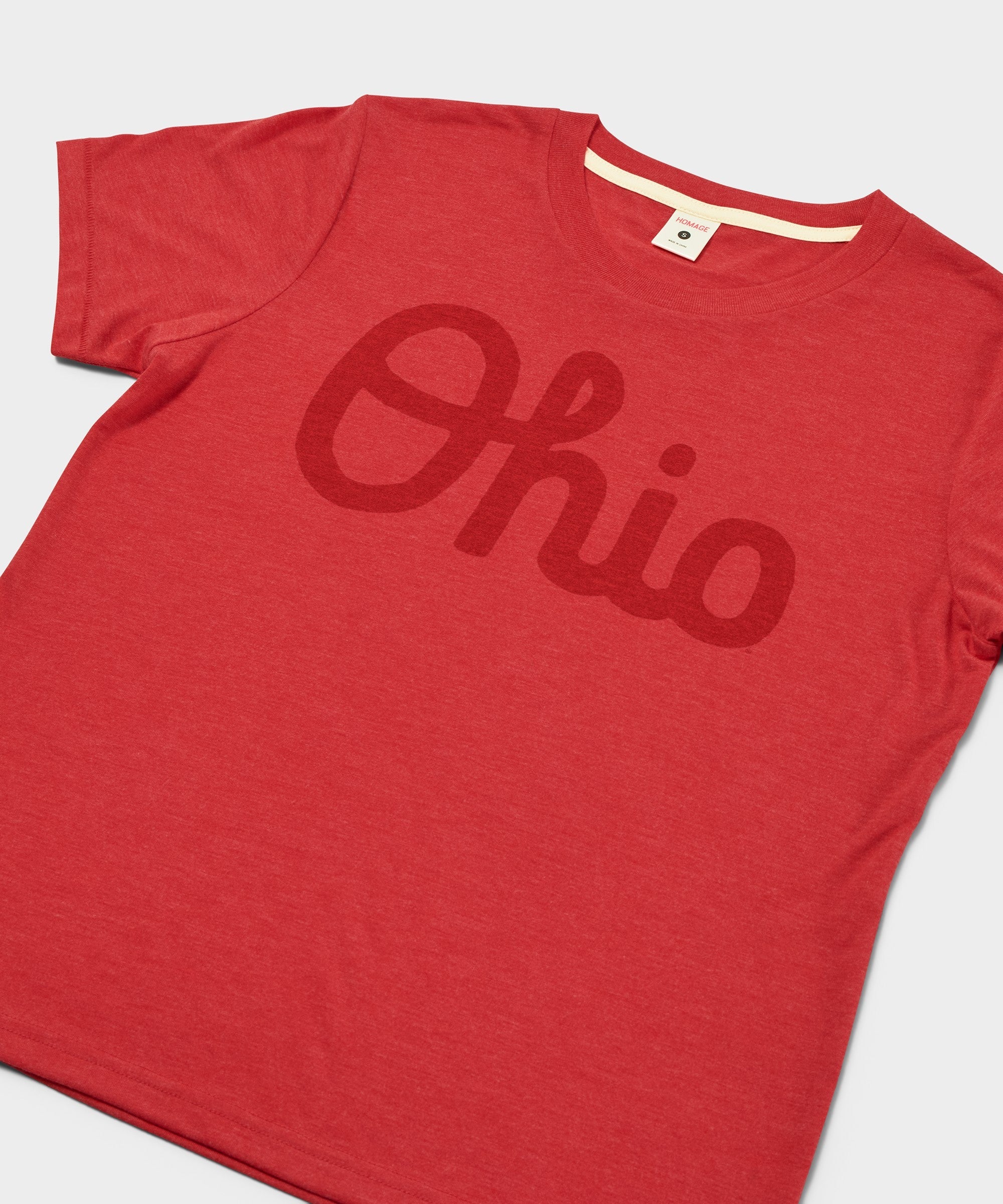 Women's Script Ohio All Scarlet