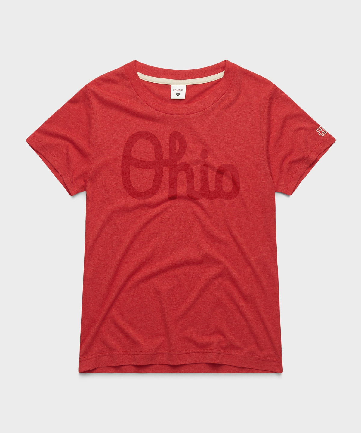 Women's Script Ohio All Scarlet