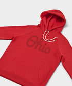 Women's Script Ohio All Scarlet Hoodie