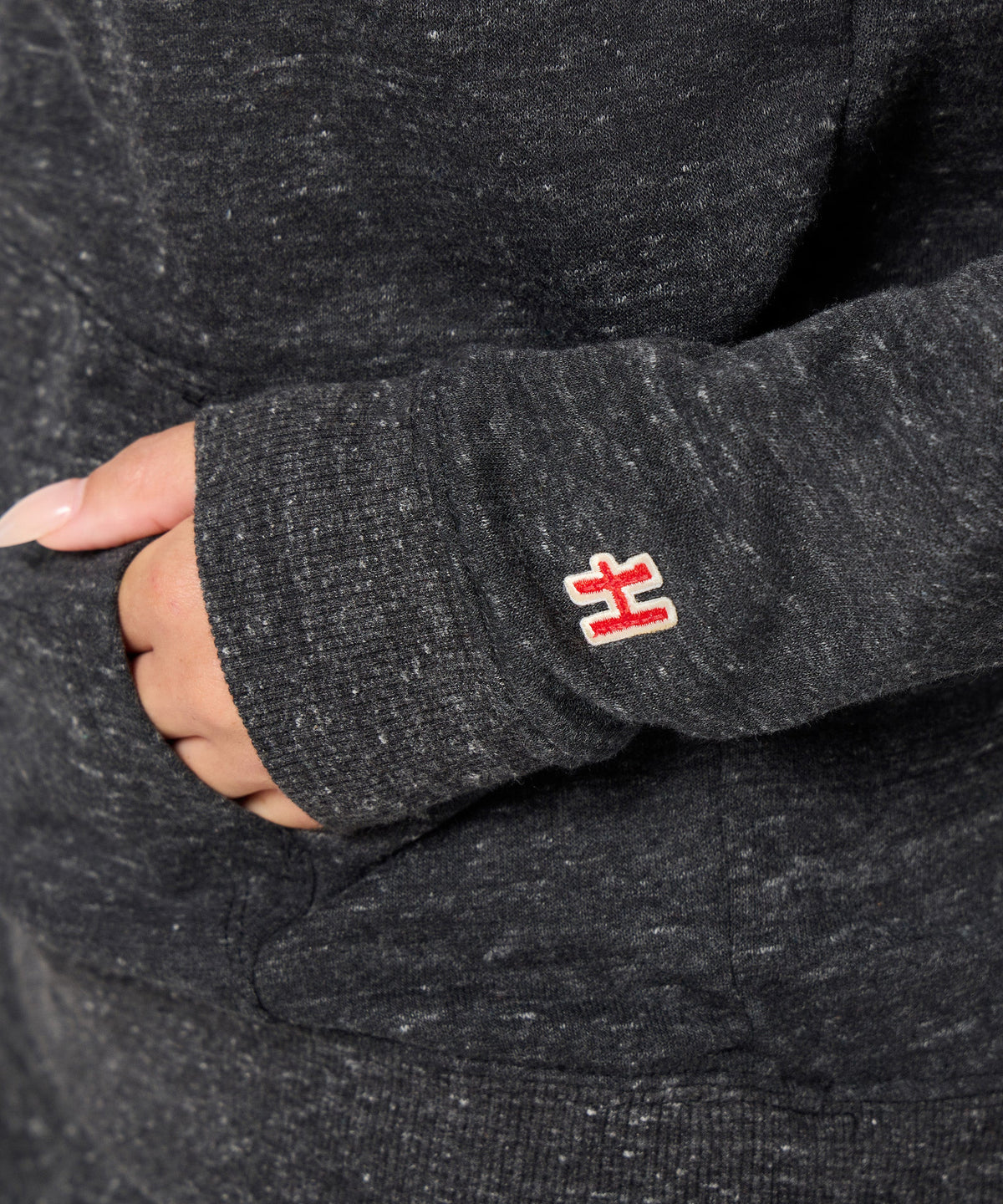 Women's Script Ohio Blackout Hoodie