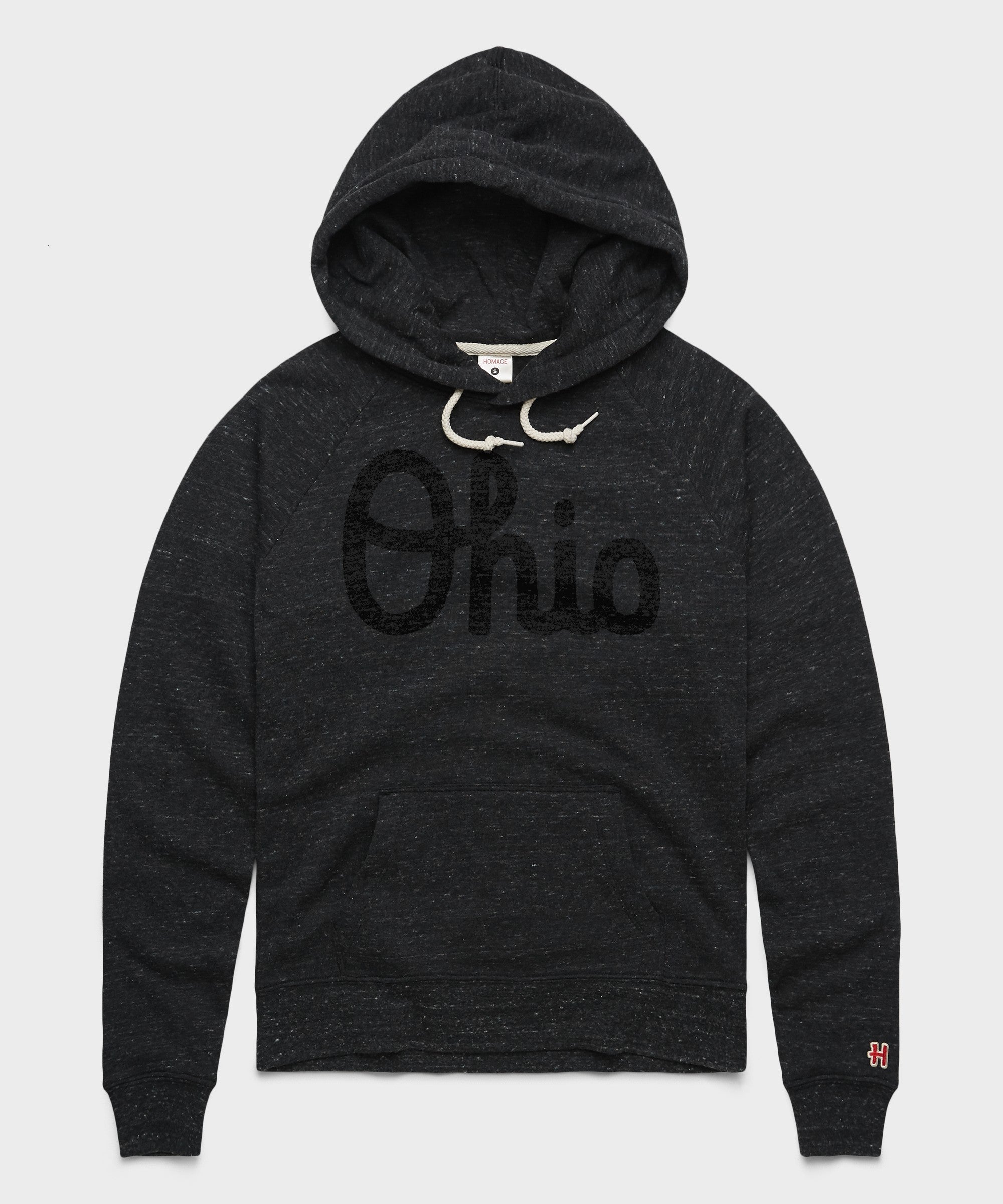 Women's Script Ohio Blackout Hoodie