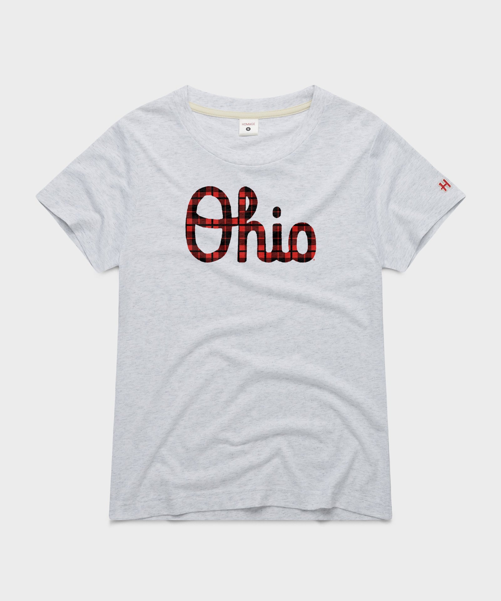Women's Script Ohio Plaid