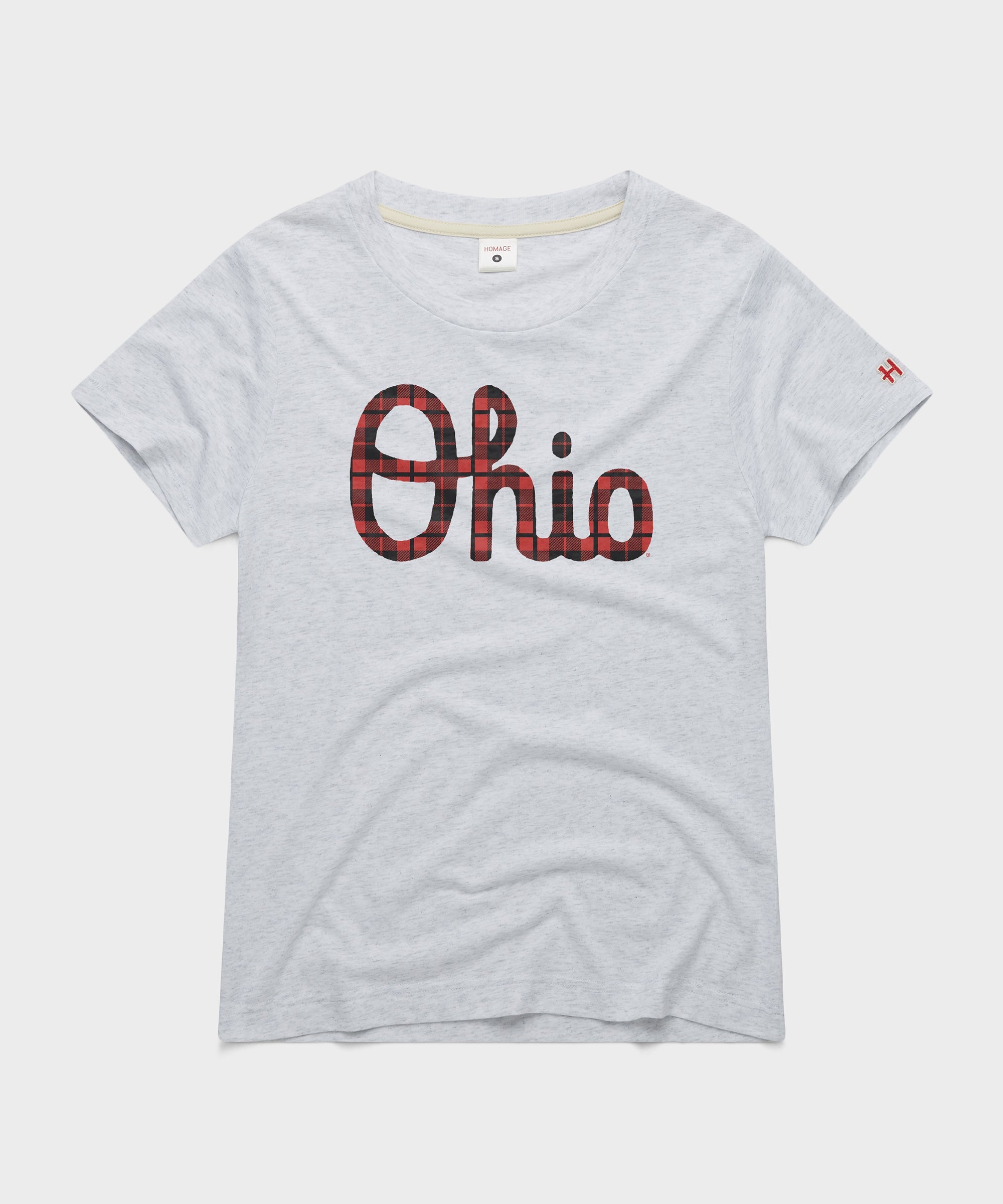 Women's Script Ohio Plaid