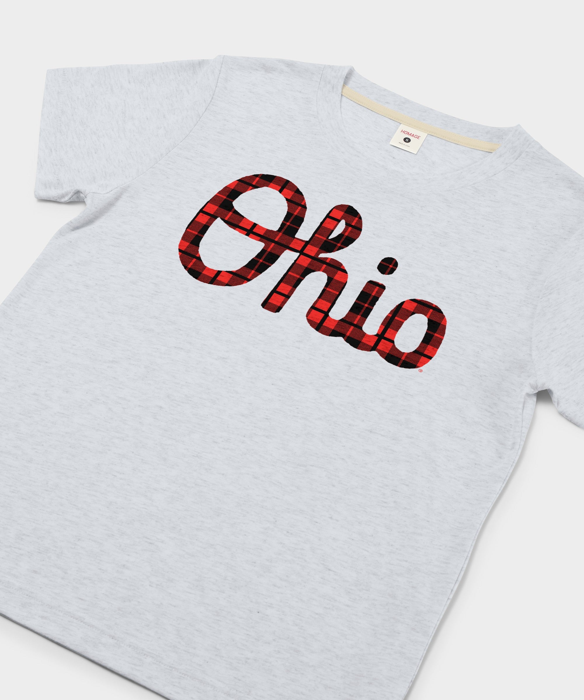 Women's Script Ohio Plaid