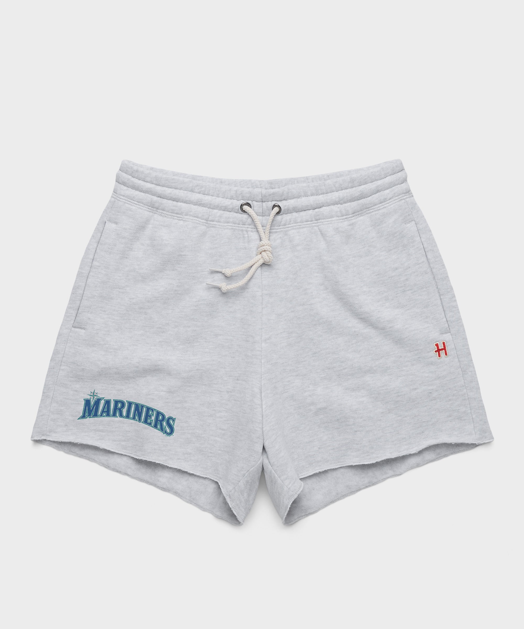 Women's Seattle Mariners Jersey Logo '15 Sweat Shorts Ash
