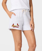 Women's St. Louis Cardinals Jersey Logo '99 Sweat Shorts