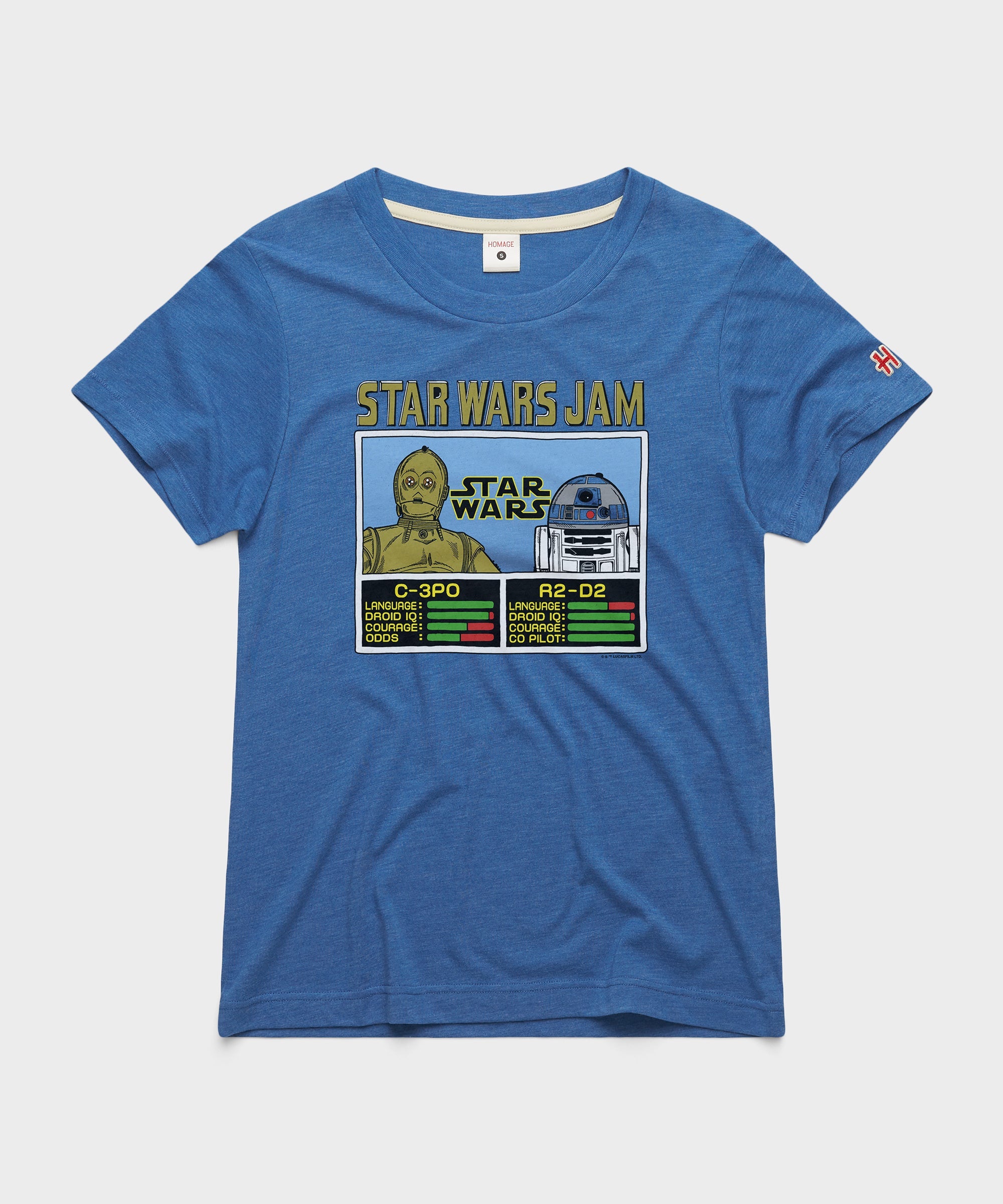 Women's Star Wars Jam C 3PO And R2 D2