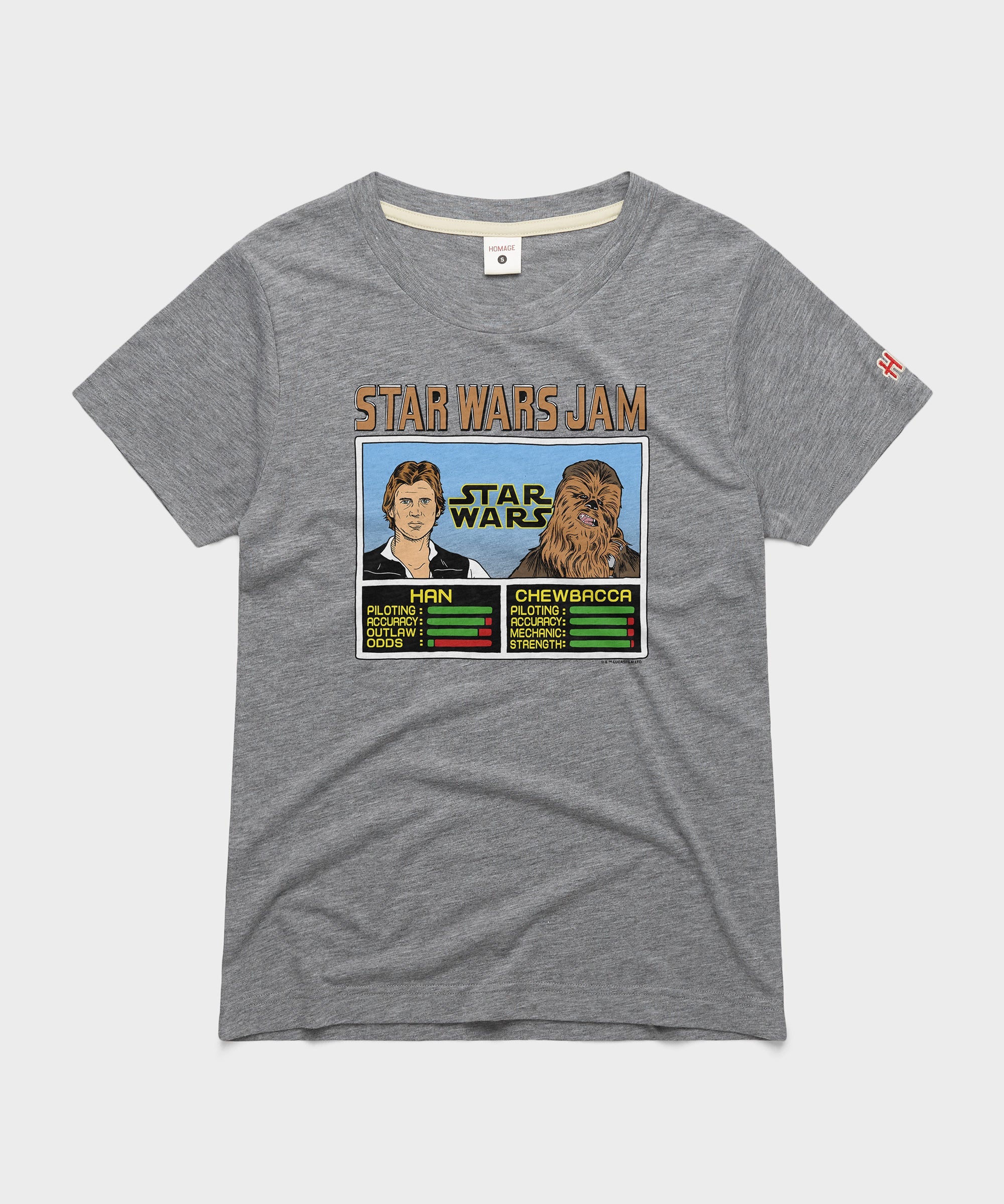 Women's Star Wars Jam Han And Chewbacca
