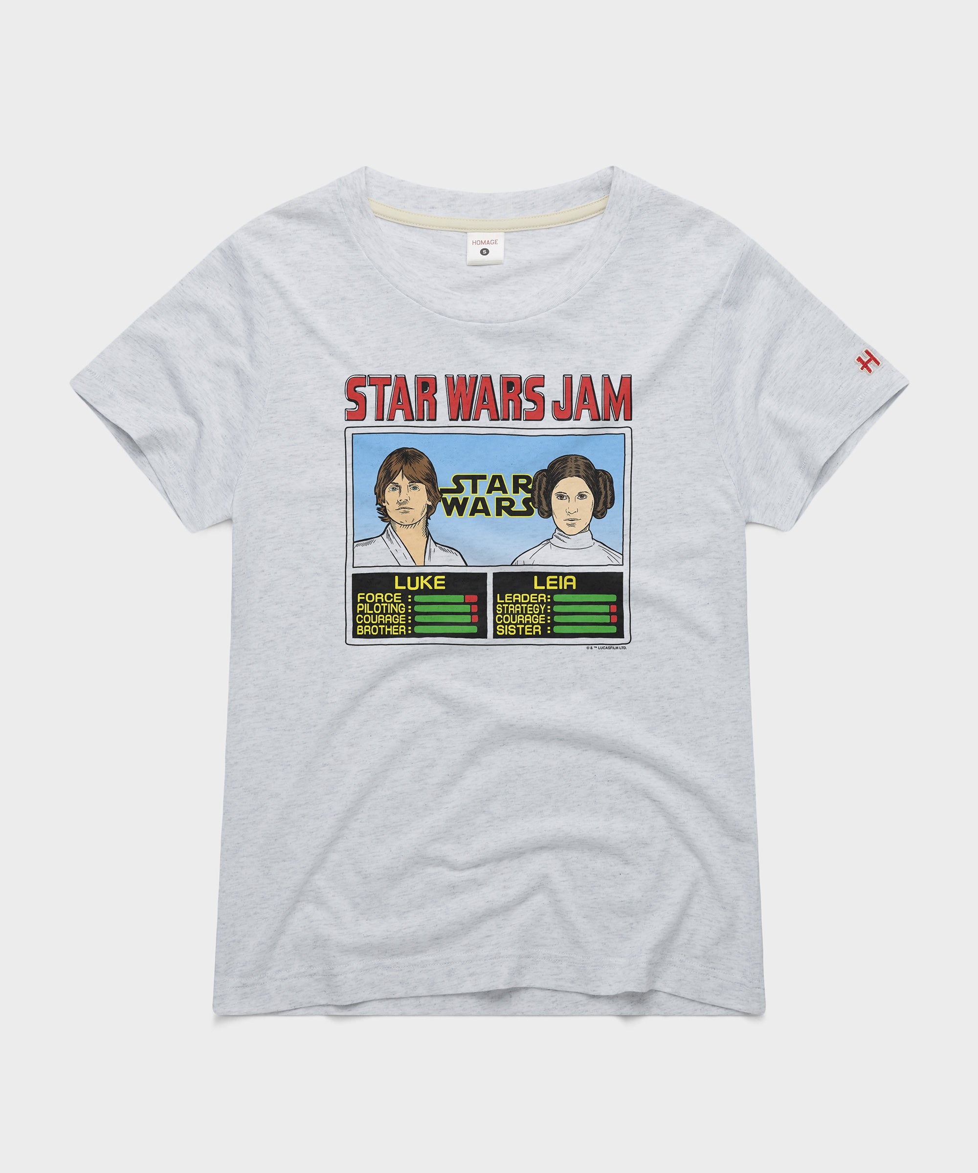 Women's Star Wars Jam Luke And Leia