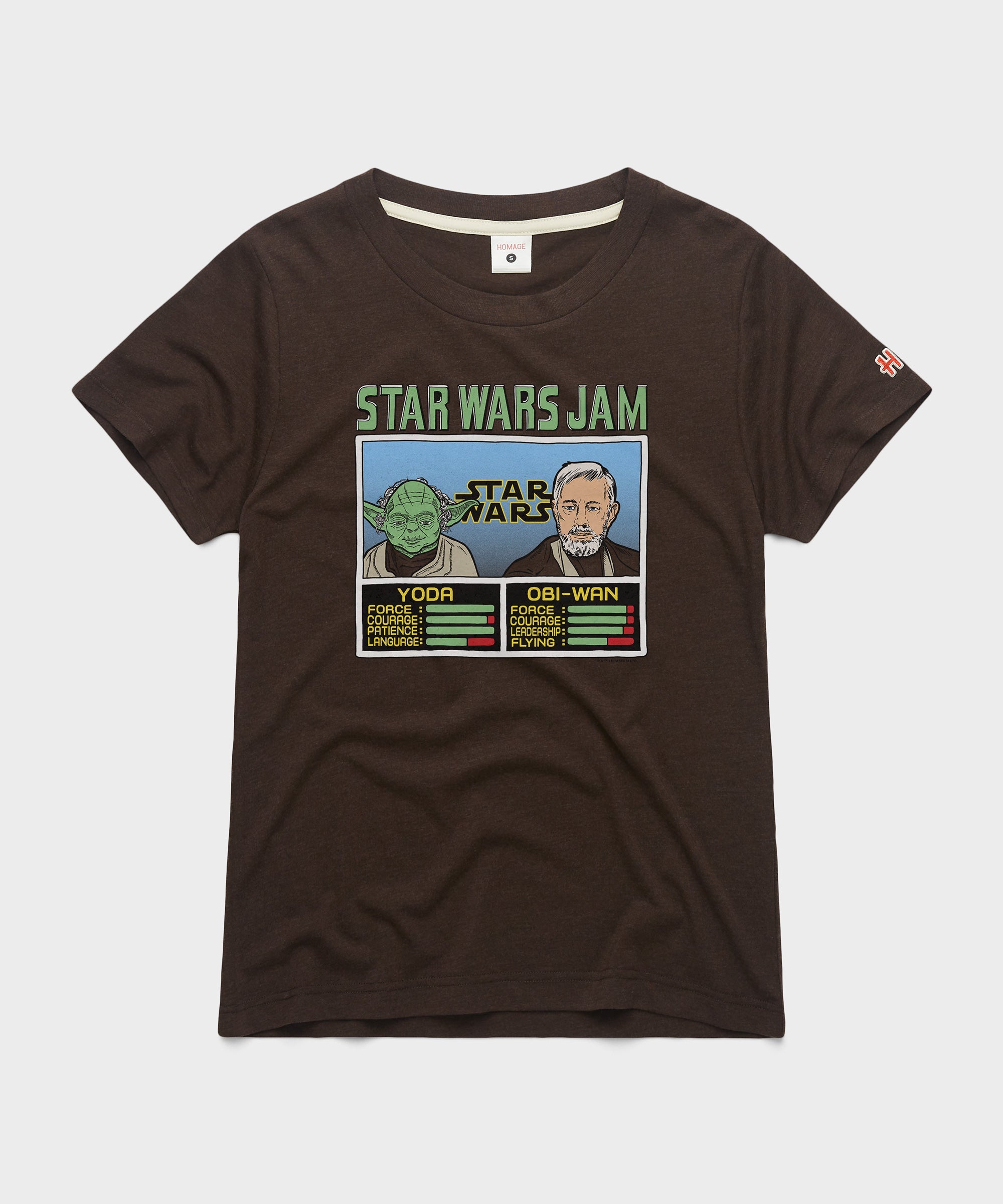 Women's Star Wars Jam Yoda And Obi Wan