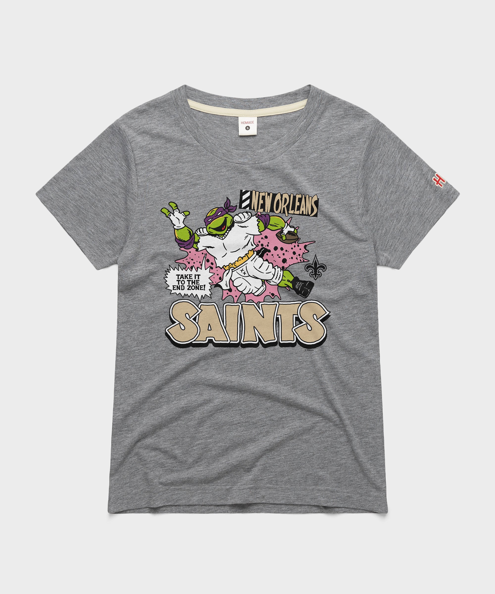 Women's TMNT Donatello x New Orleans Saints