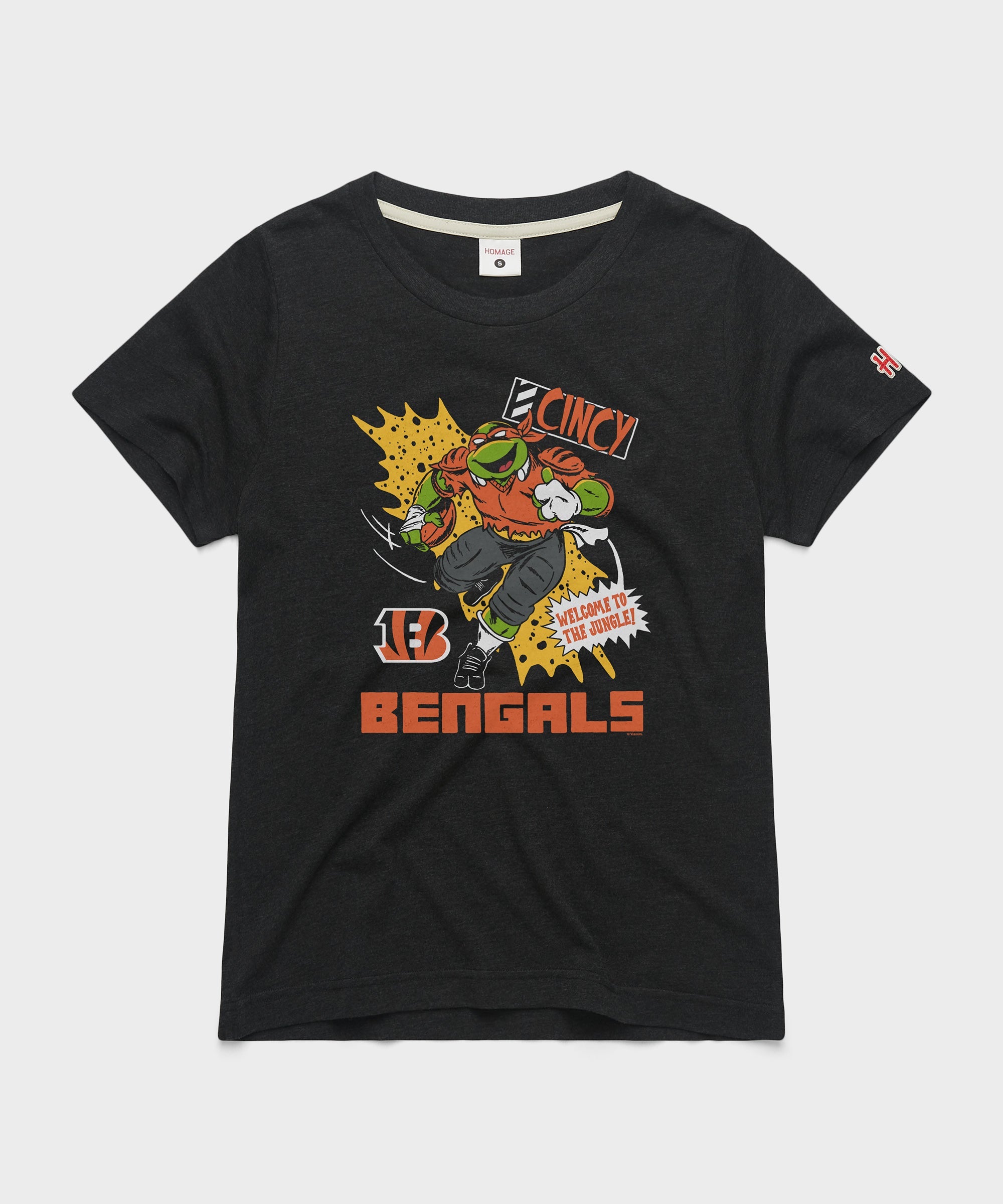 Women's TMNT Michelangelo x Cincinnati Bengals