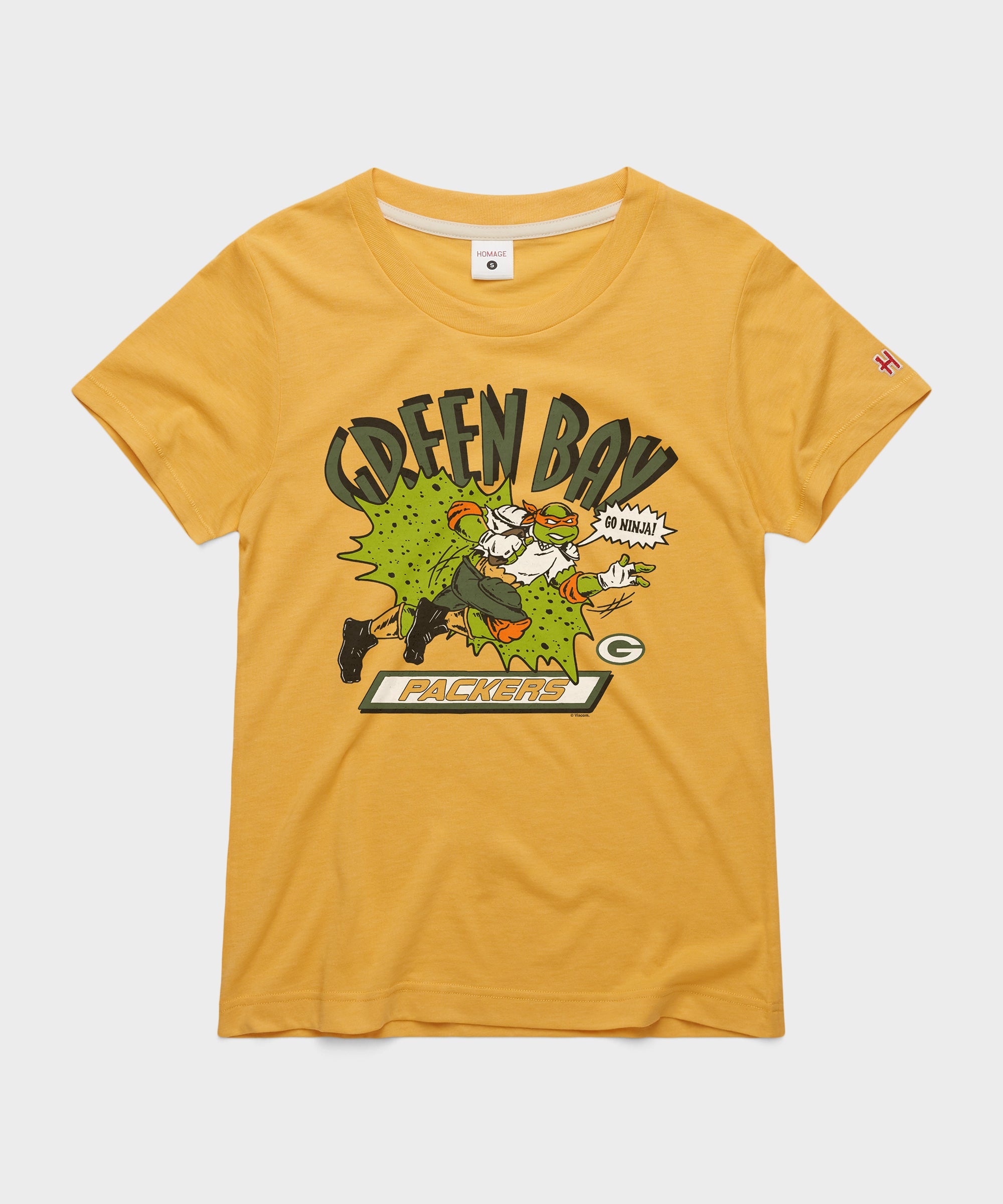 Women's TMNT Michelangelo x Green Bay Packers