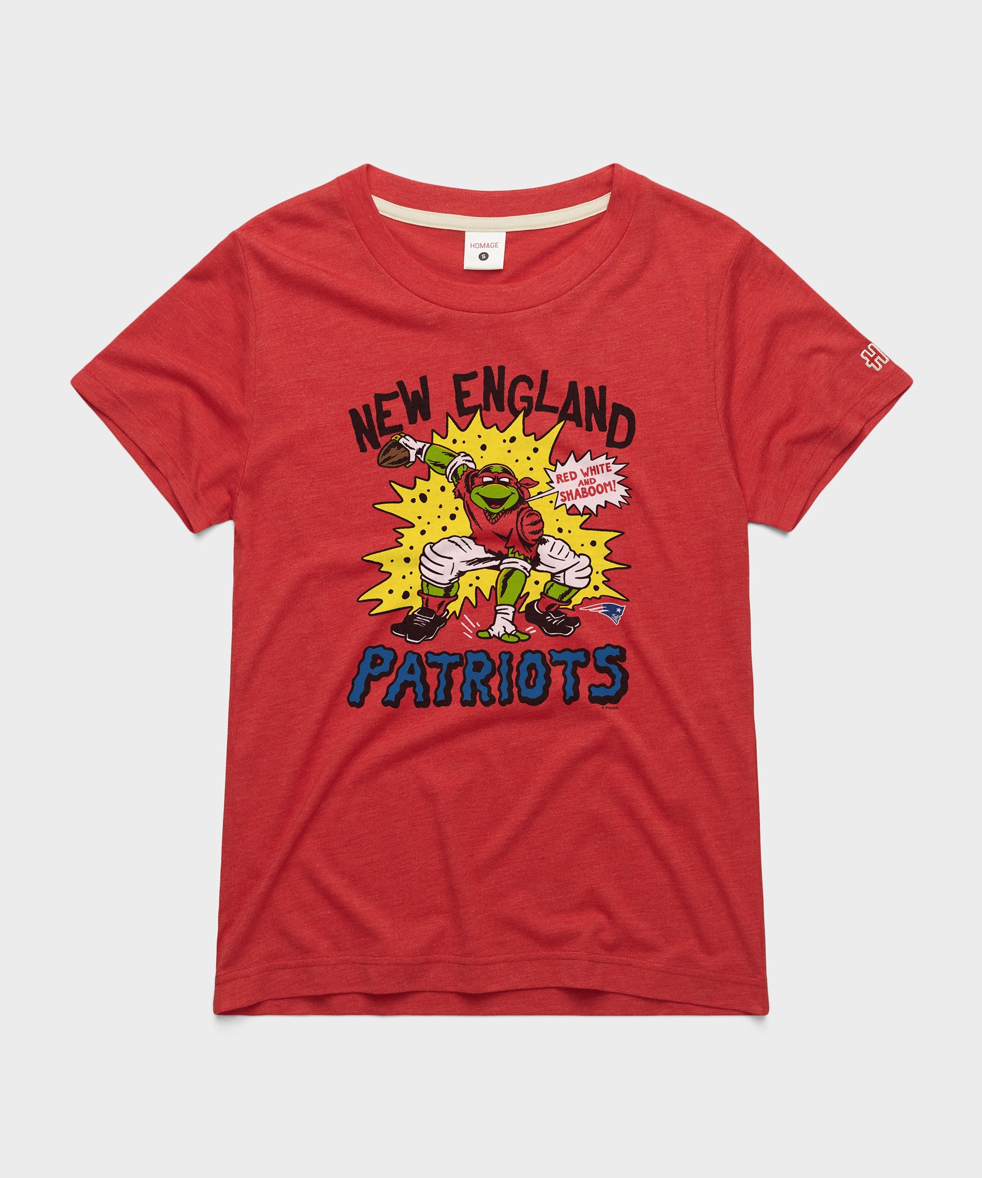 Women's TMNT Raphael x New England Patriots