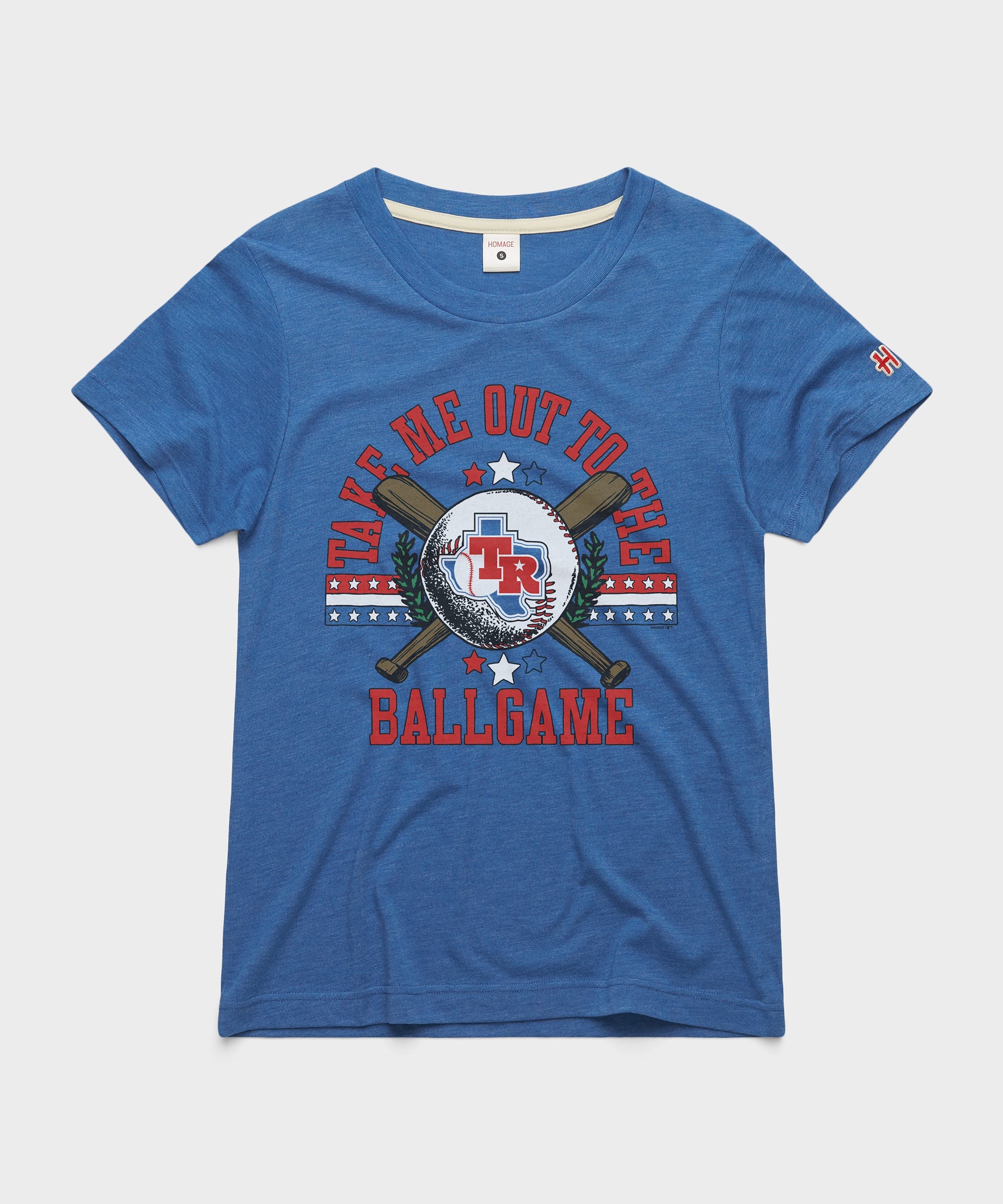 Women's Texas Rangers Take Me Out To The Ballgame