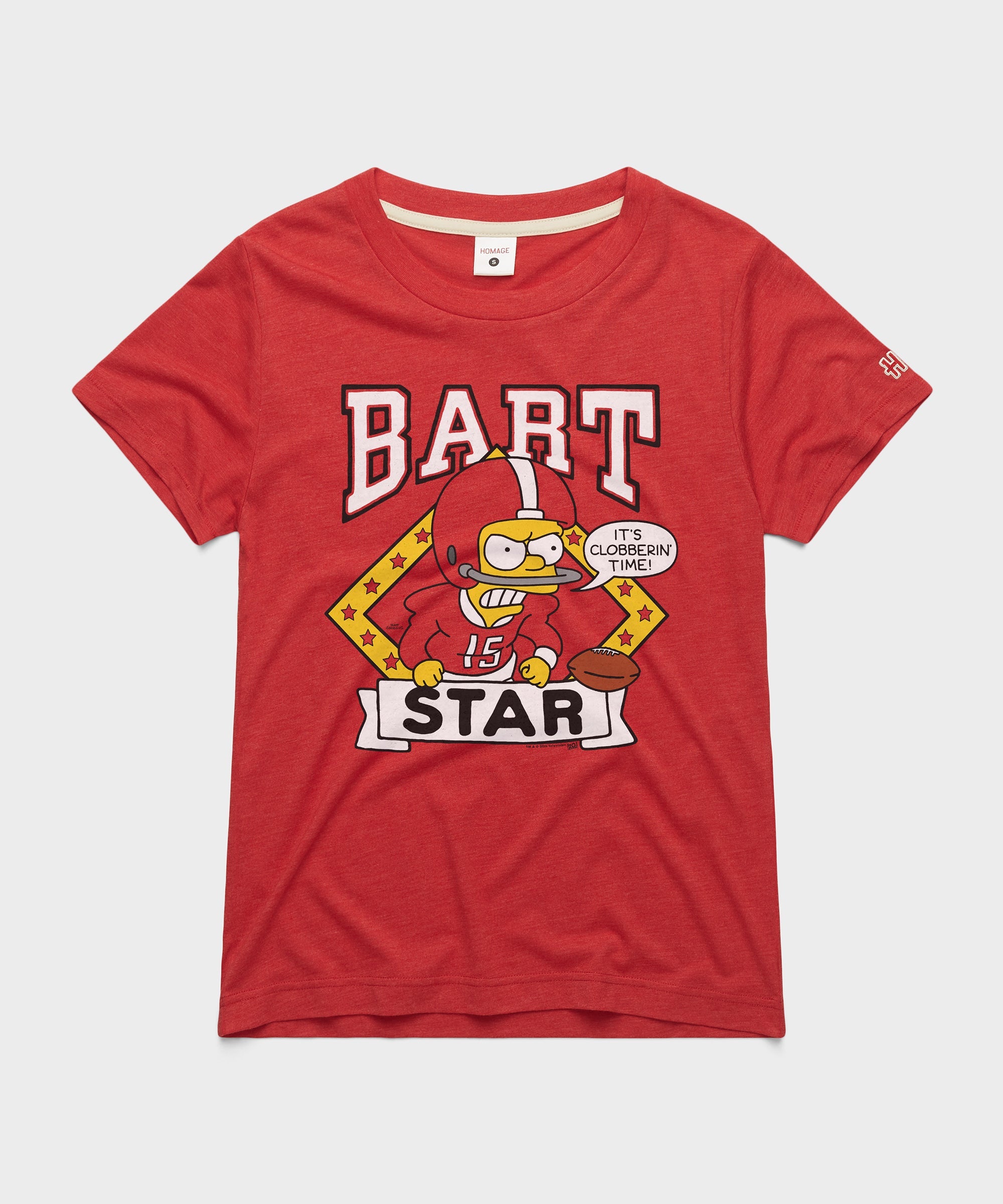 Women's The Simpsons Bart Star