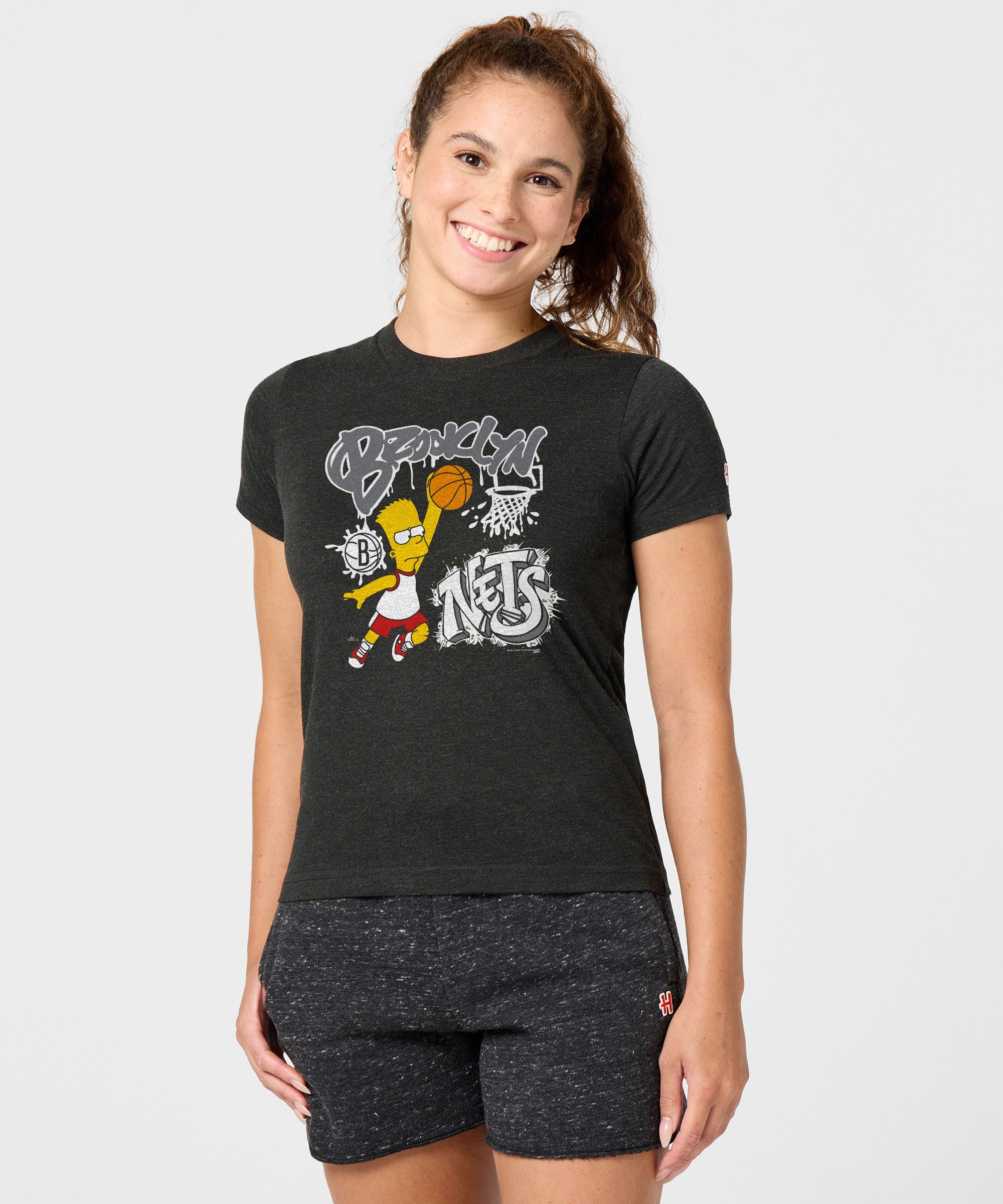 Women's The Simpsons Bart X Brooklyn Nets