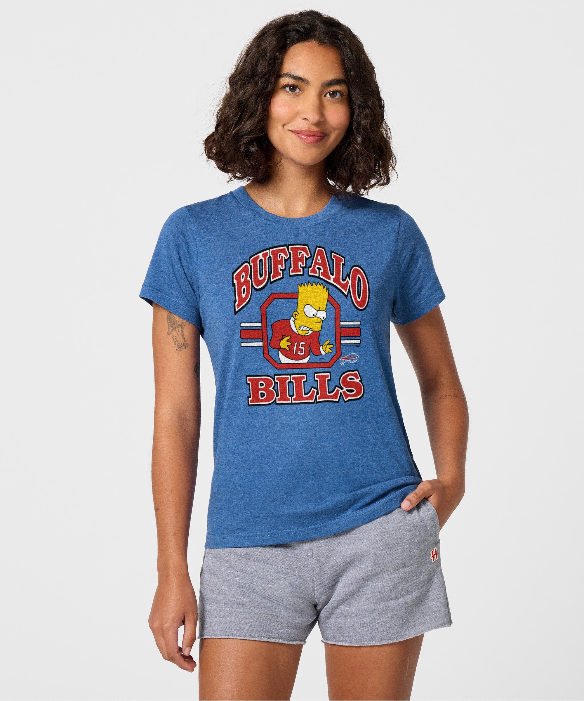 Women's The Simpsons Bart X Buffalo Bills