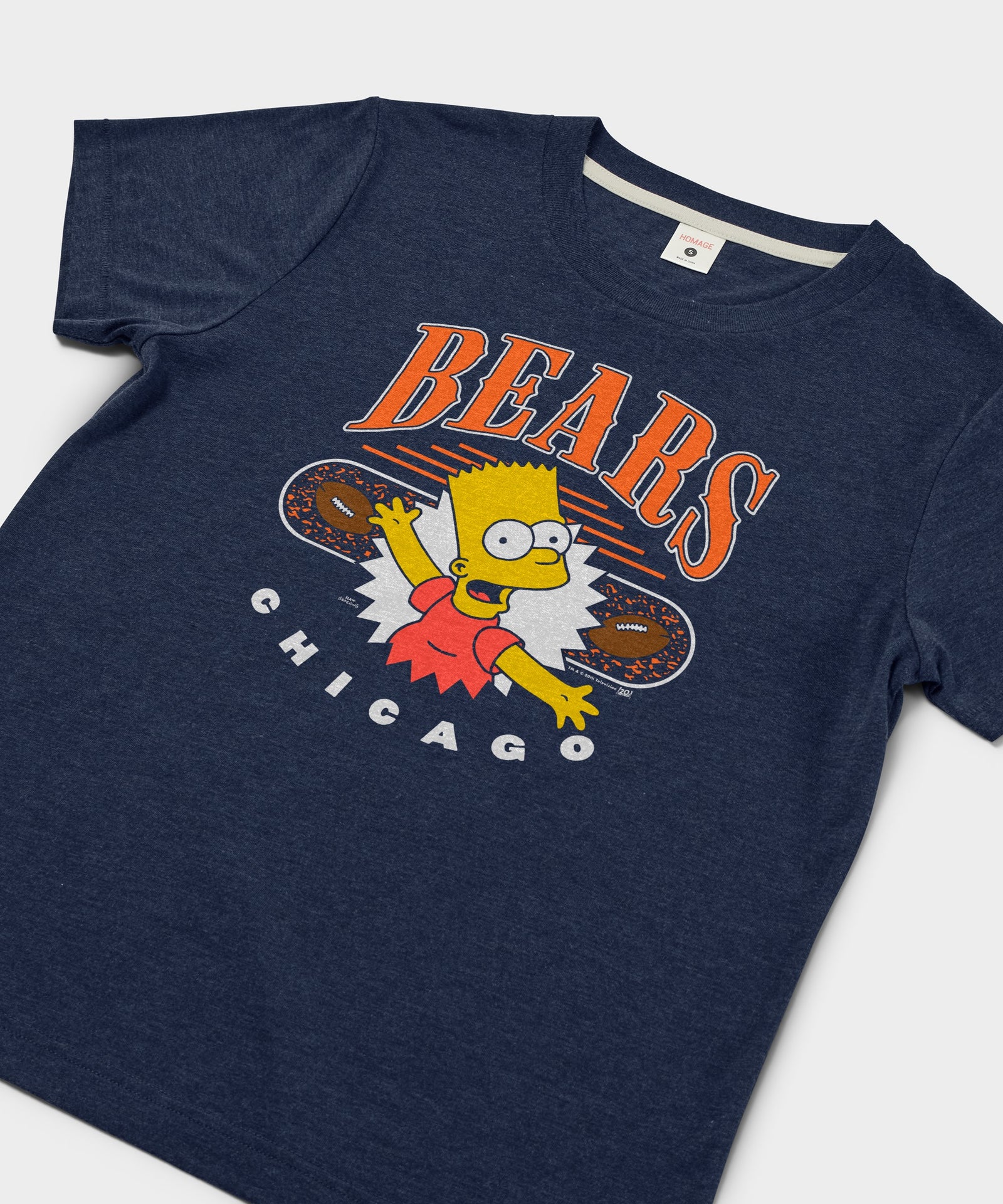 Women's The Simpsons Bart X Chicago Bears