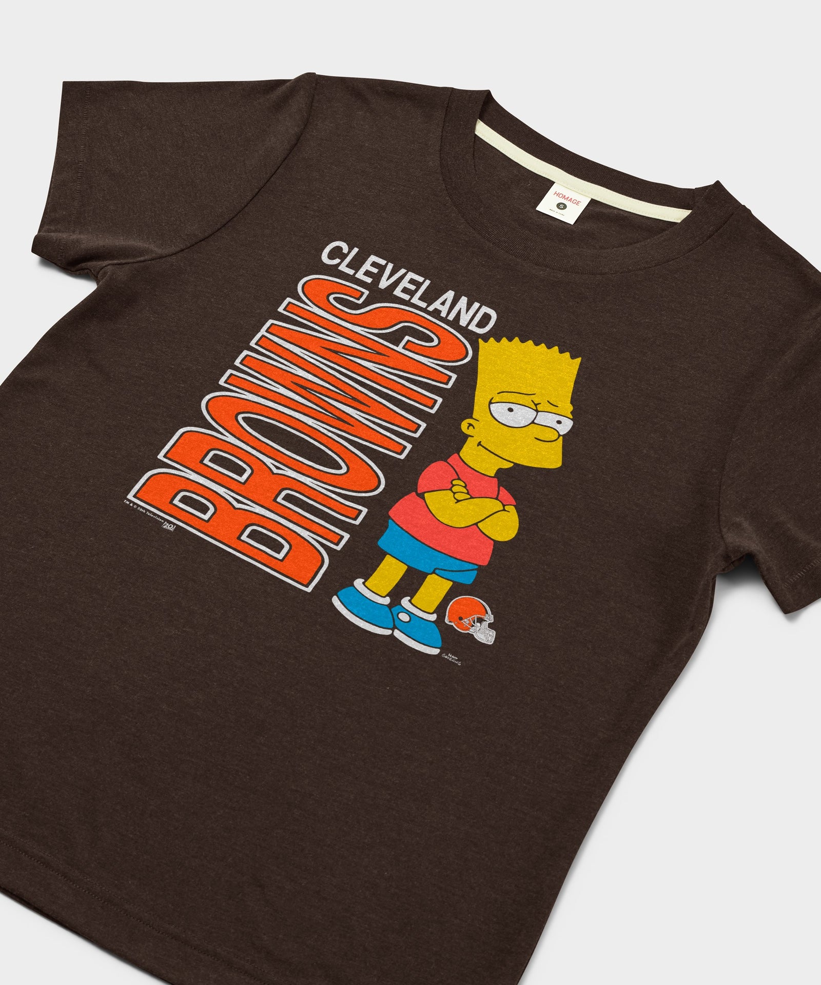 Women's The Simpsons Bart X Cleveland Browns