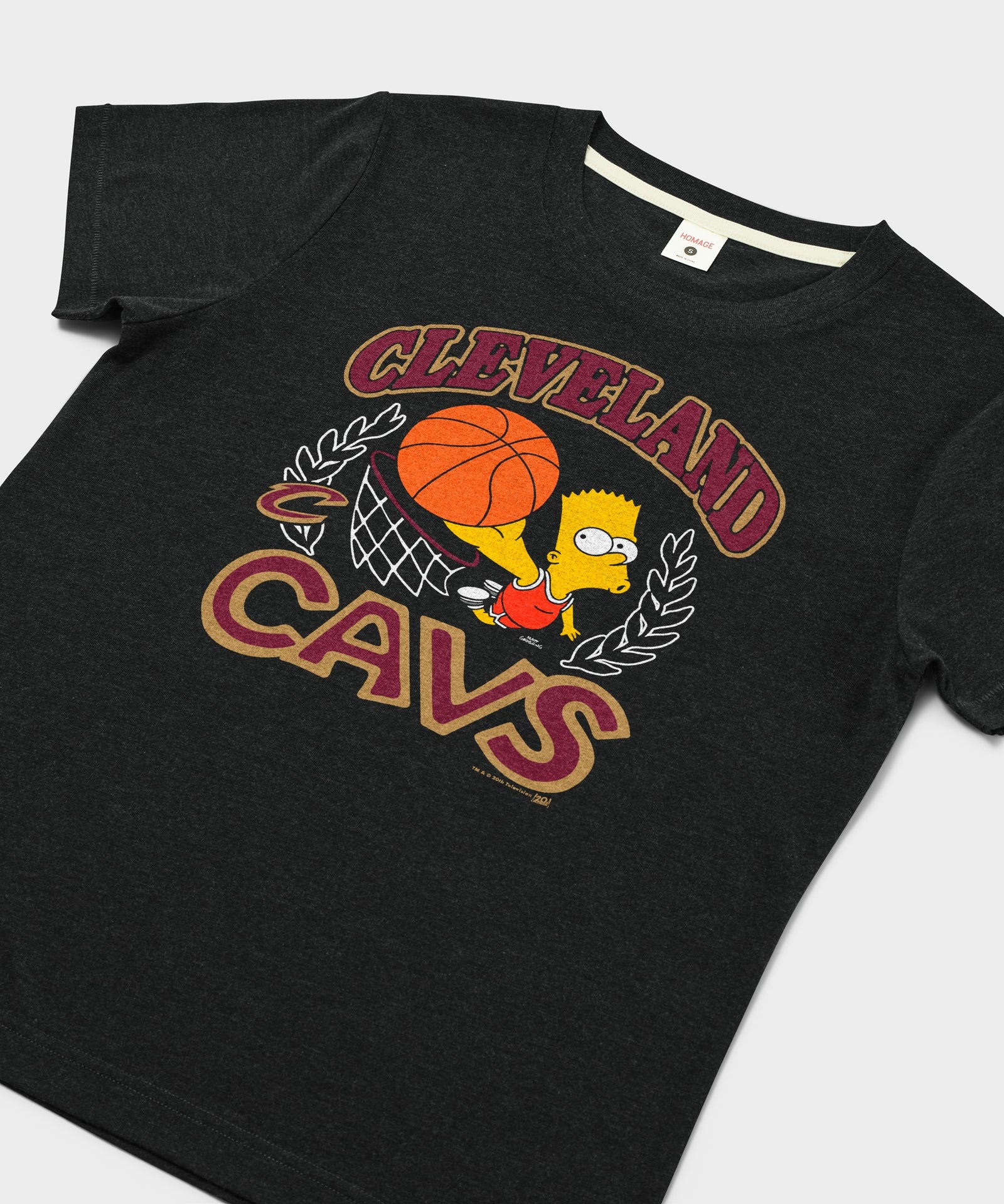 Women's The Simpsons Bart X Cleveland Cavaliers