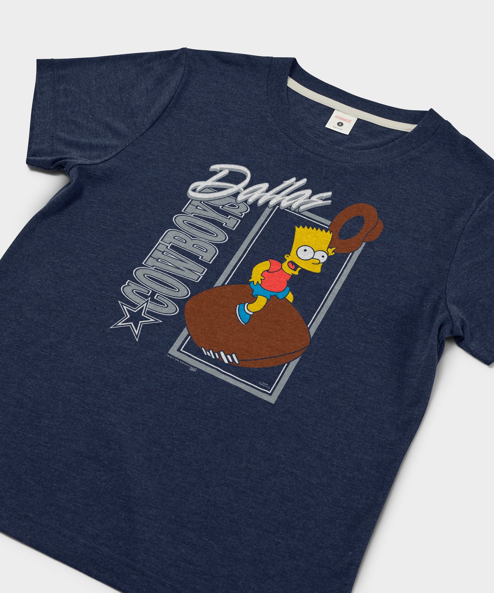 Women's The Simpsons Bart X Dallas Cowboys