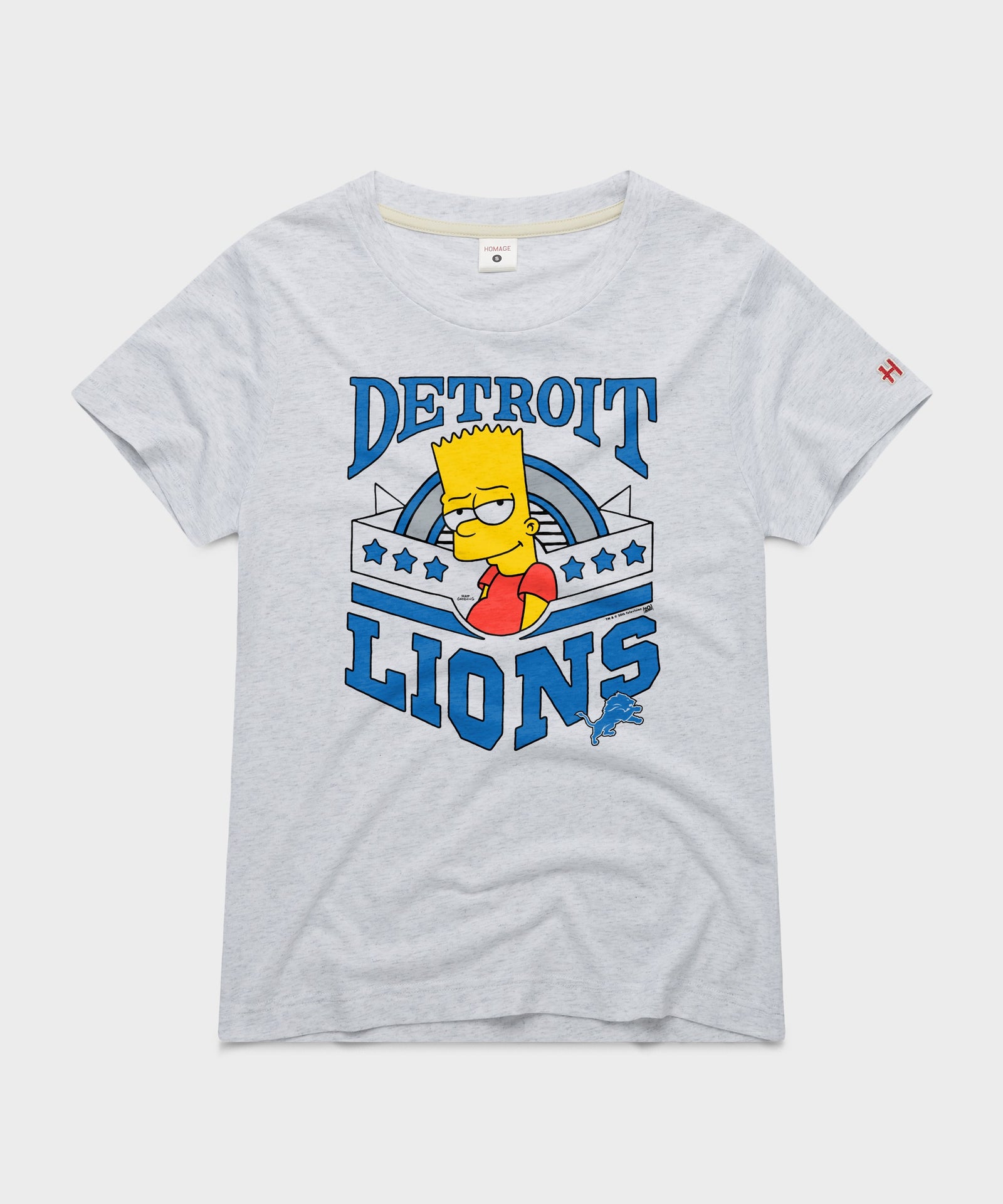 Women's The Simpsons Bart X Detroit Lions