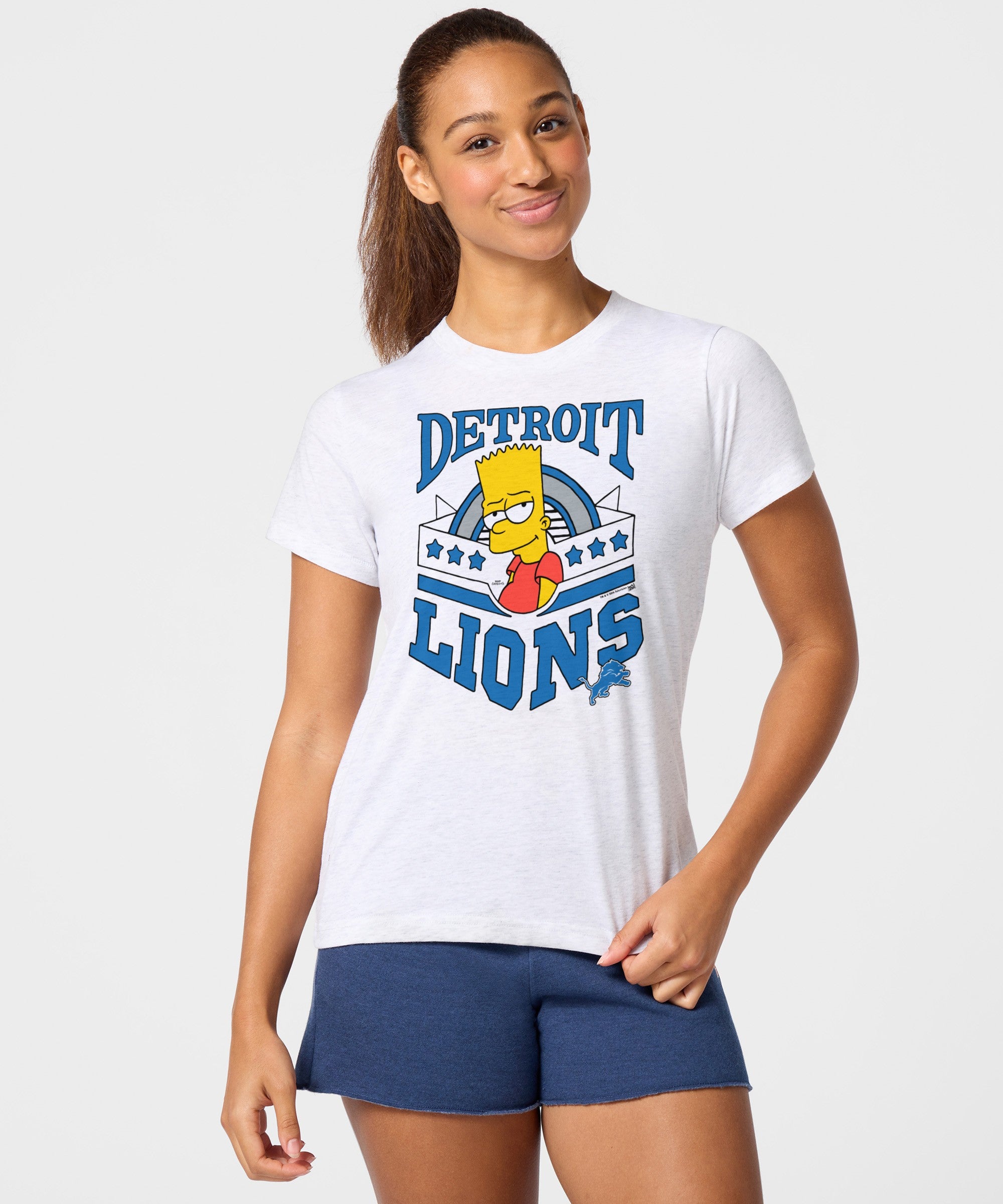 Women's The Simpsons Bart X Detroit Lions