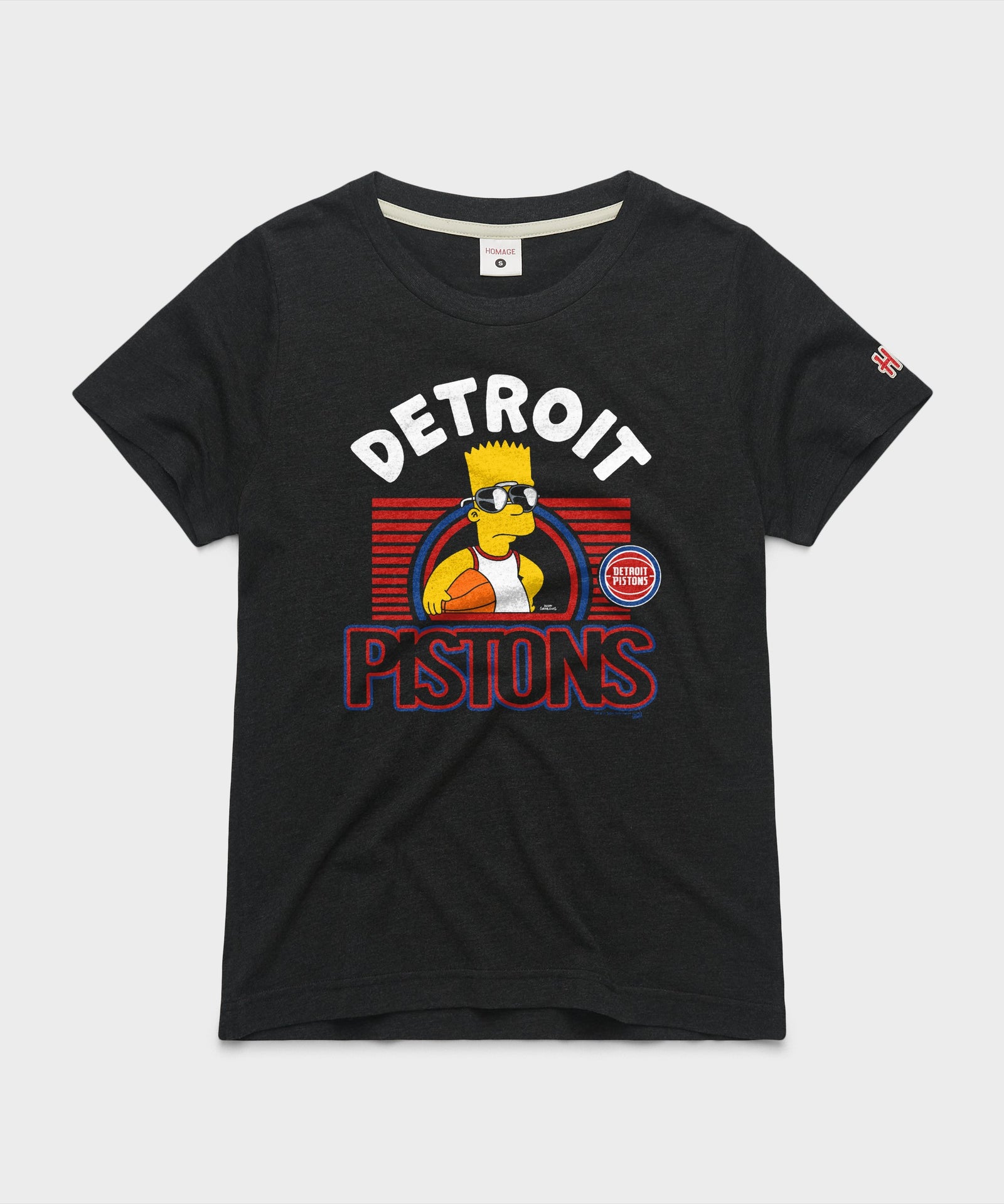 Women's The Simpsons Bart X Detroit Pistons