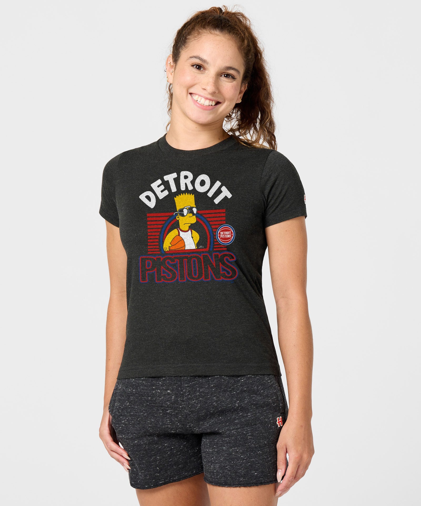 Women's The Simpsons Bart X Detroit Pistons