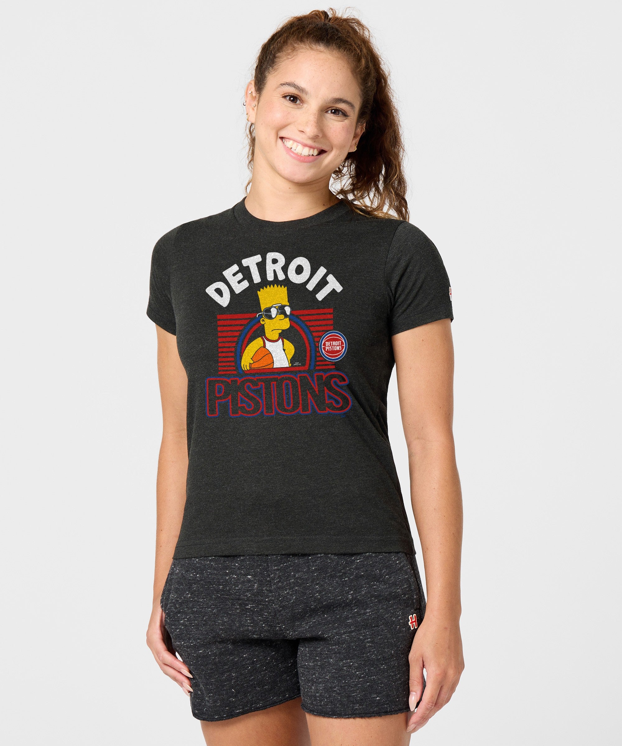Women's The Simpsons Bart X Detroit Pistons