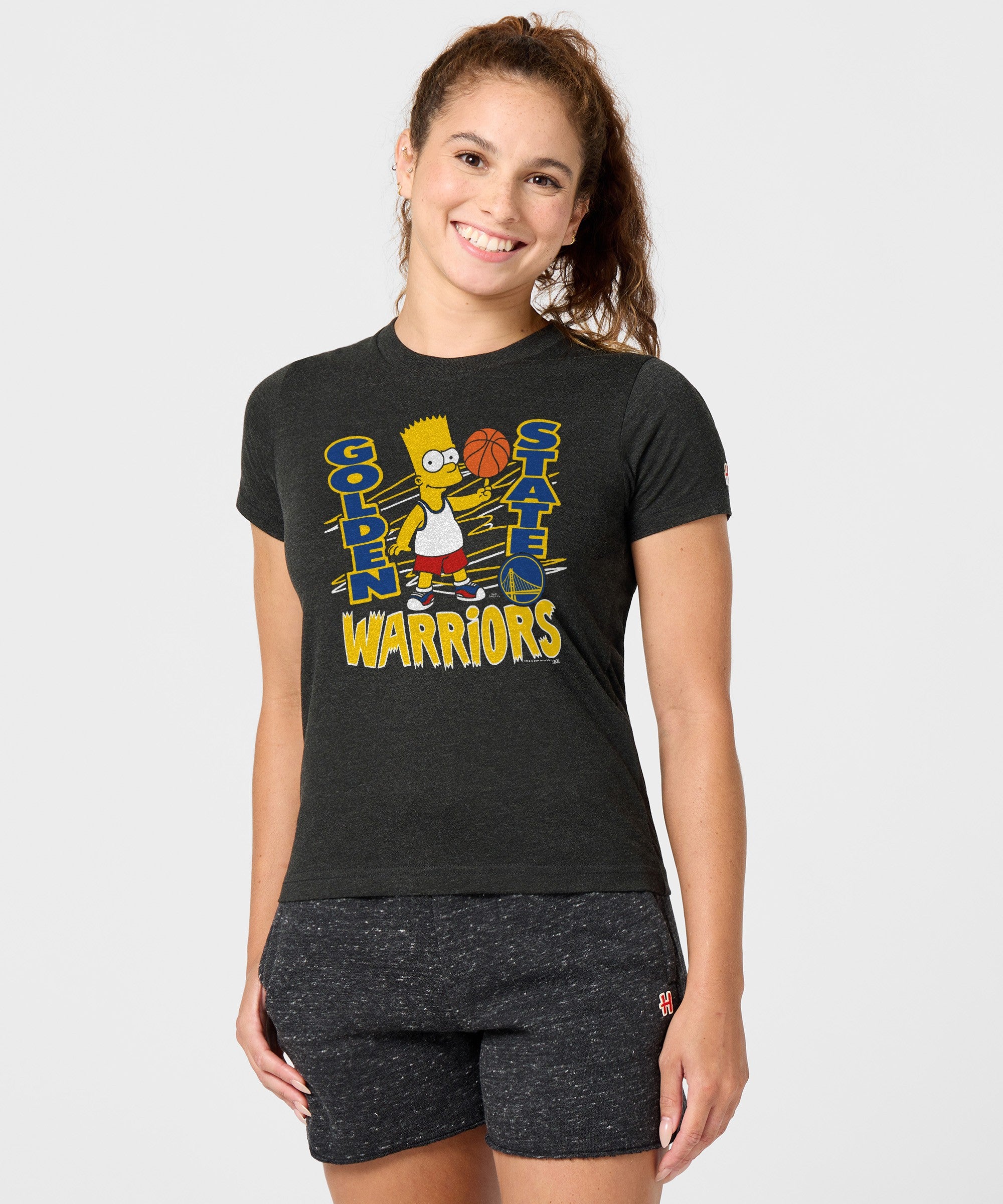 Women's The Simpsons Bart X Golden State Warriors