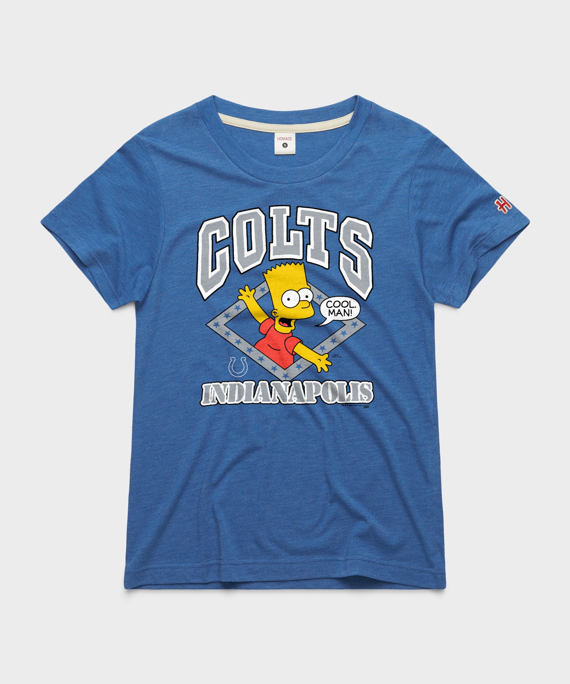 Women's The Simpsons Bart X Indianapolis Colts