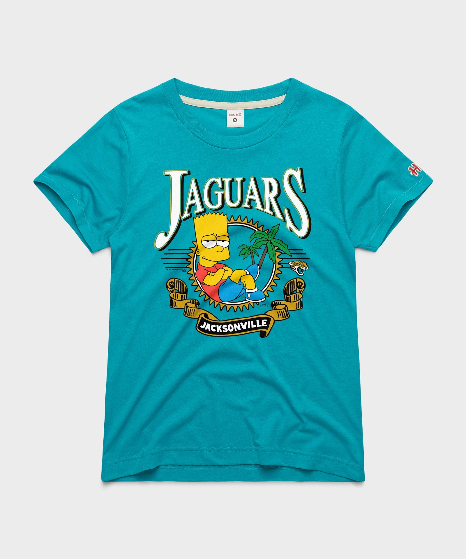 Women's The Simpsons Bart X Jacksonville Jaguars