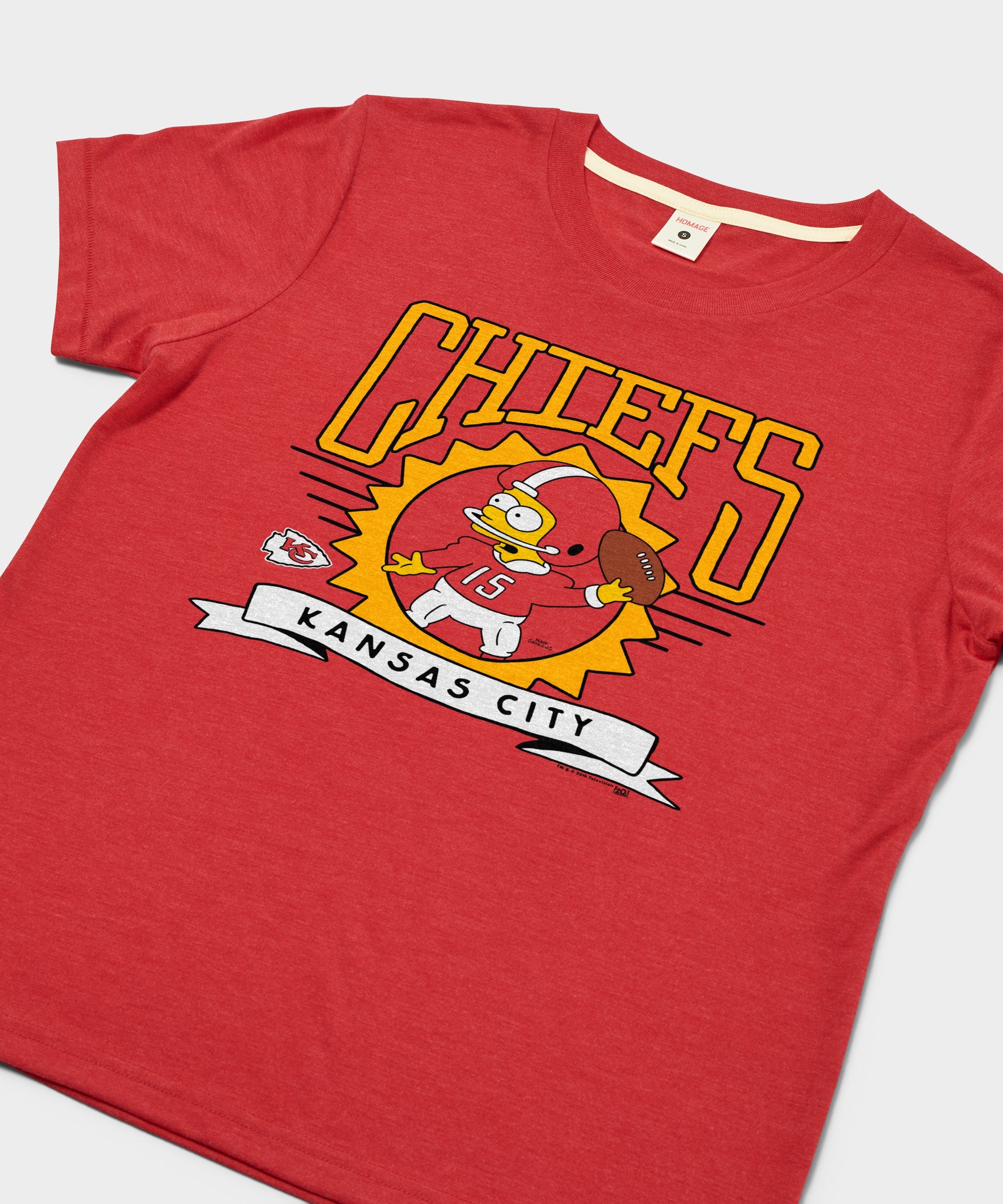 Women's The Simpsons Bart X Kansas City Chiefs