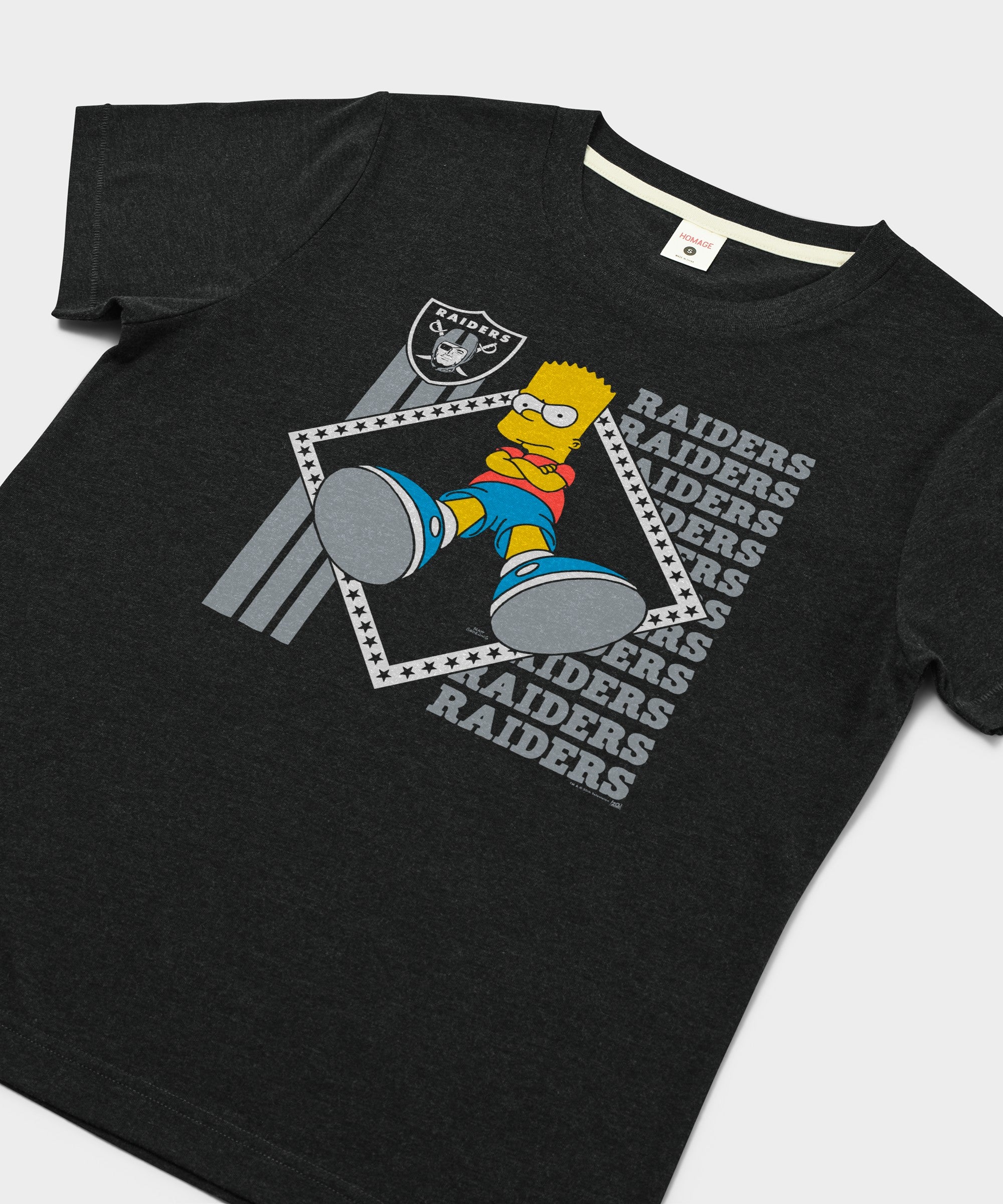 Women's The Simpsons Bart X Las Vegas Raiders
