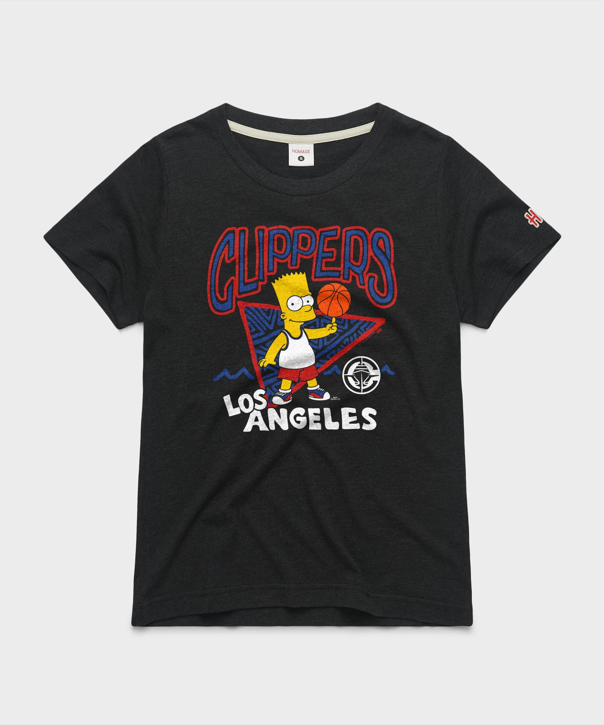 Women's The Simpsons Bart X Los Angeles Clippers