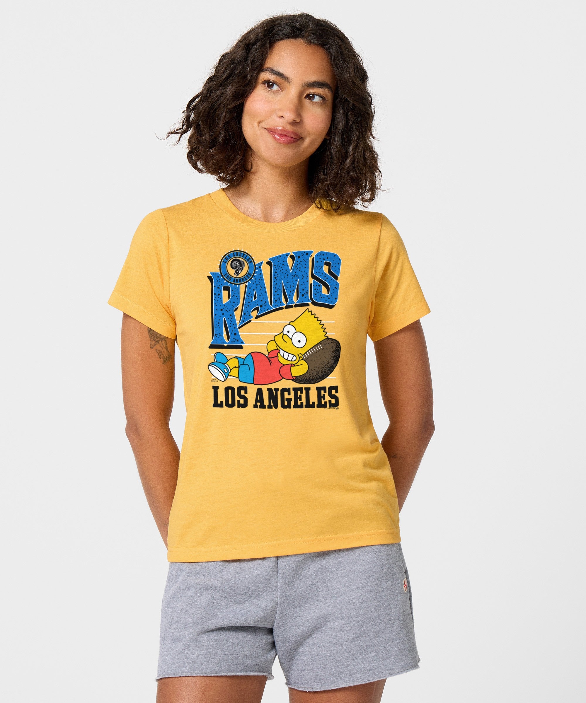 Women's The Simpsons Bart X Los Angeles Rams