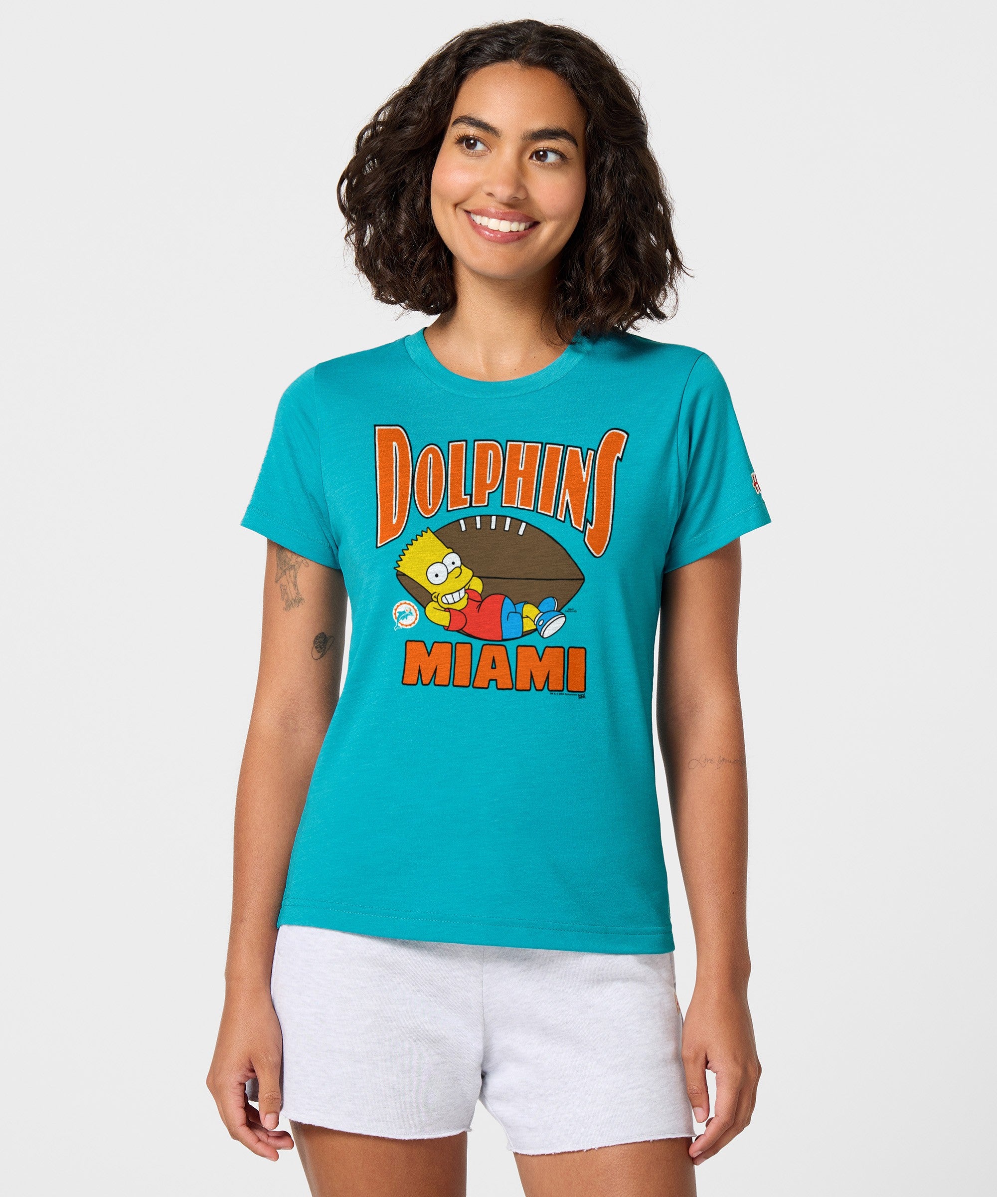 Women's The Simpsons Bart X Miami Dolphins