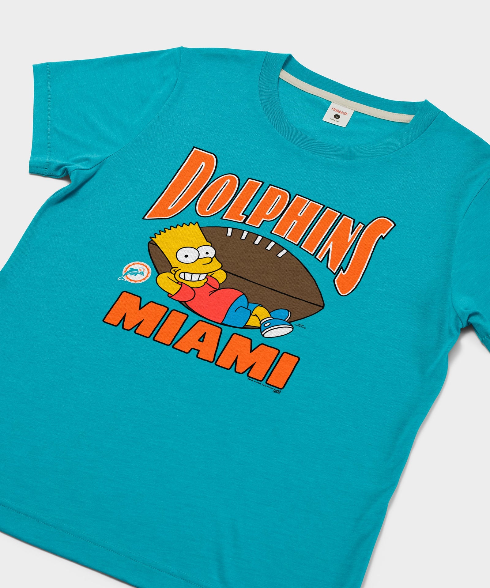 Women's The Simpsons Bart X Miami Dolphins