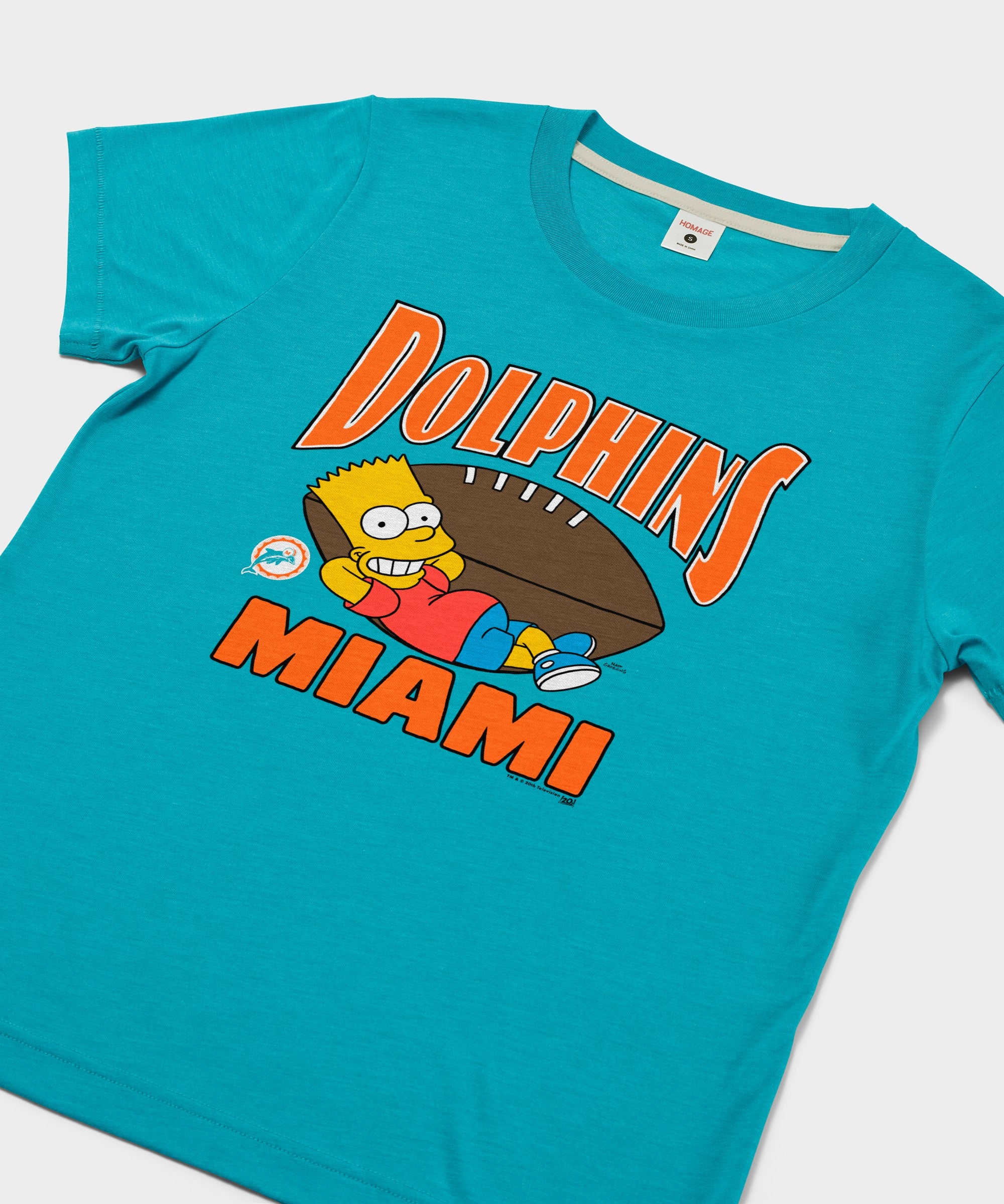Women's The Simpsons Bart X Miami Dolphins