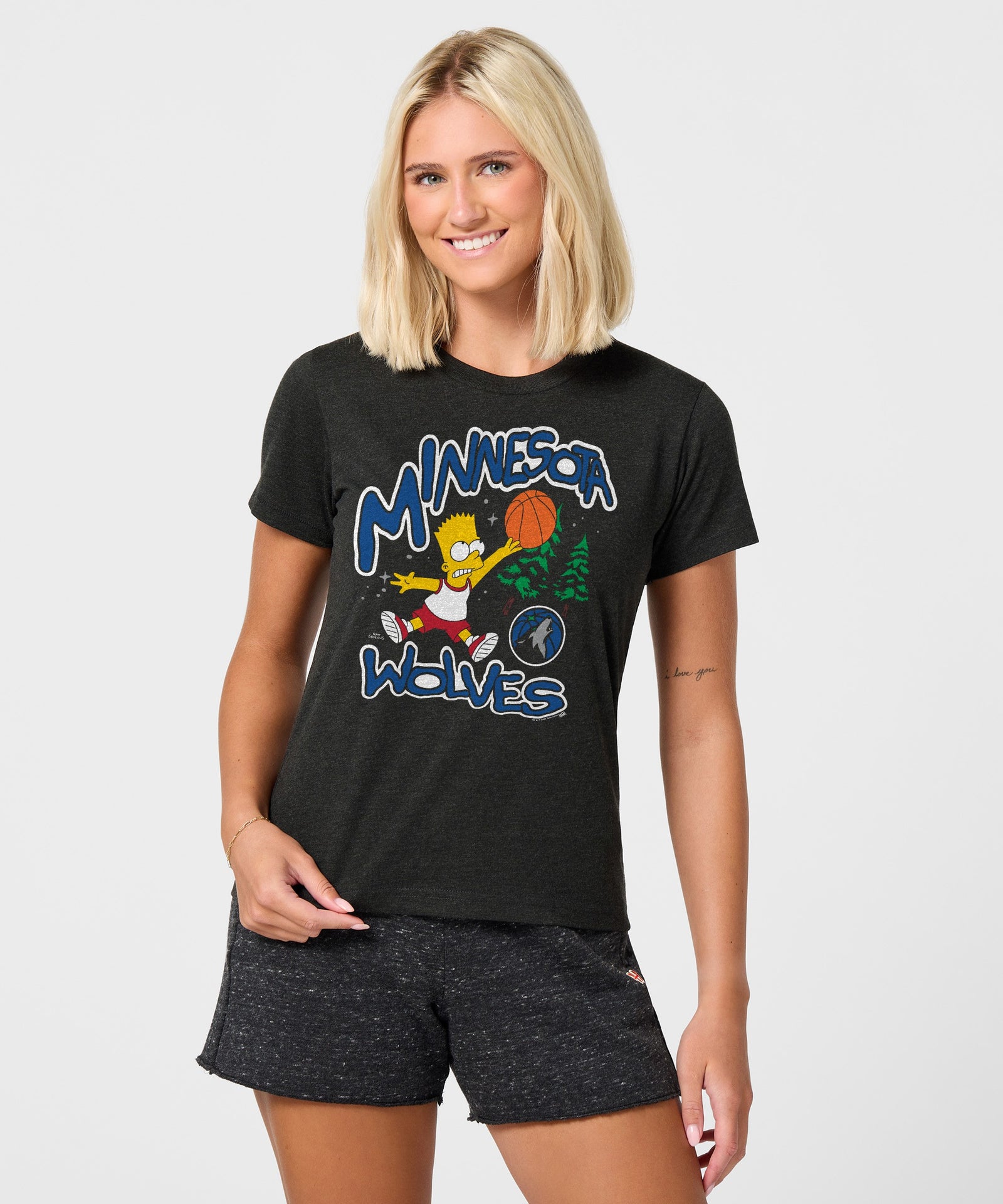 Women's The Simpsons Bart X Minnesota Timberwolves