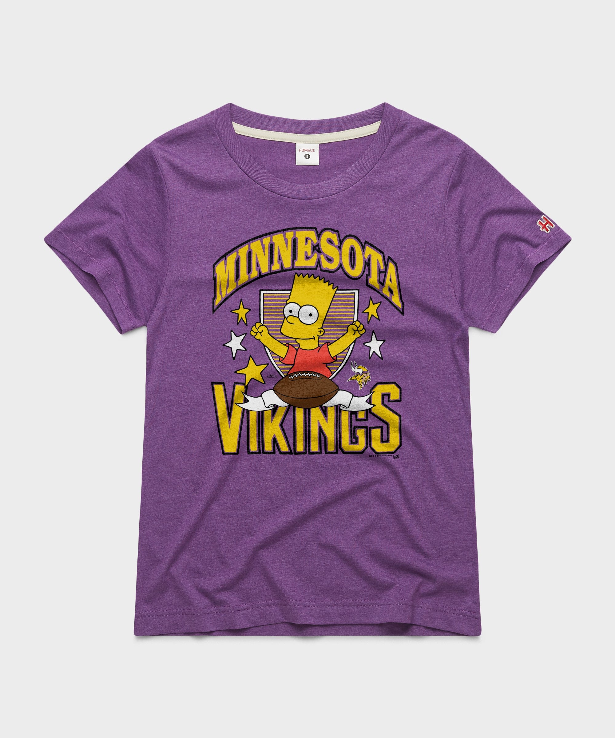 Women's The Simpsons Bart X Minnesota Vikings