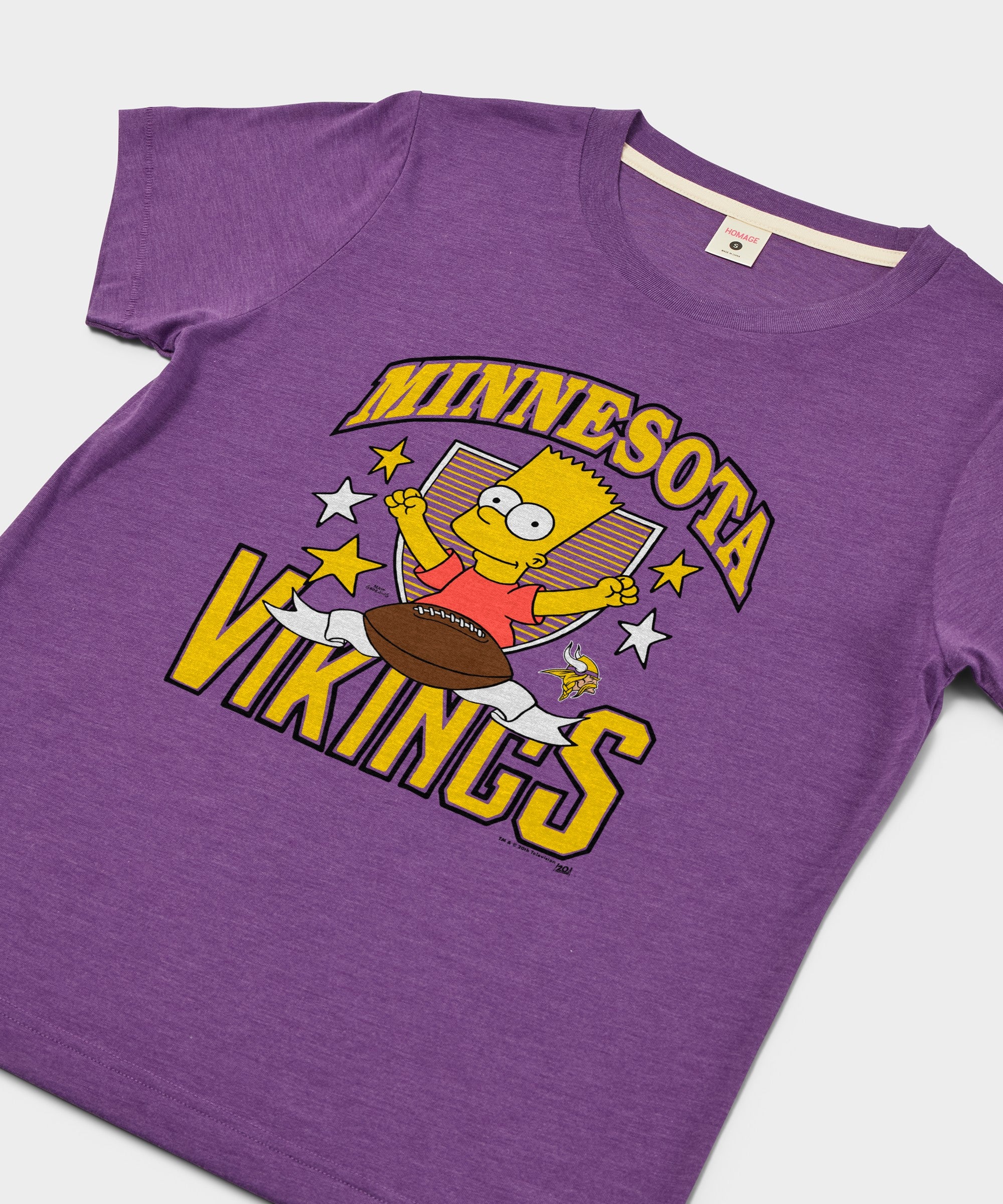 Women's The Simpsons Bart X Minnesota Vikings