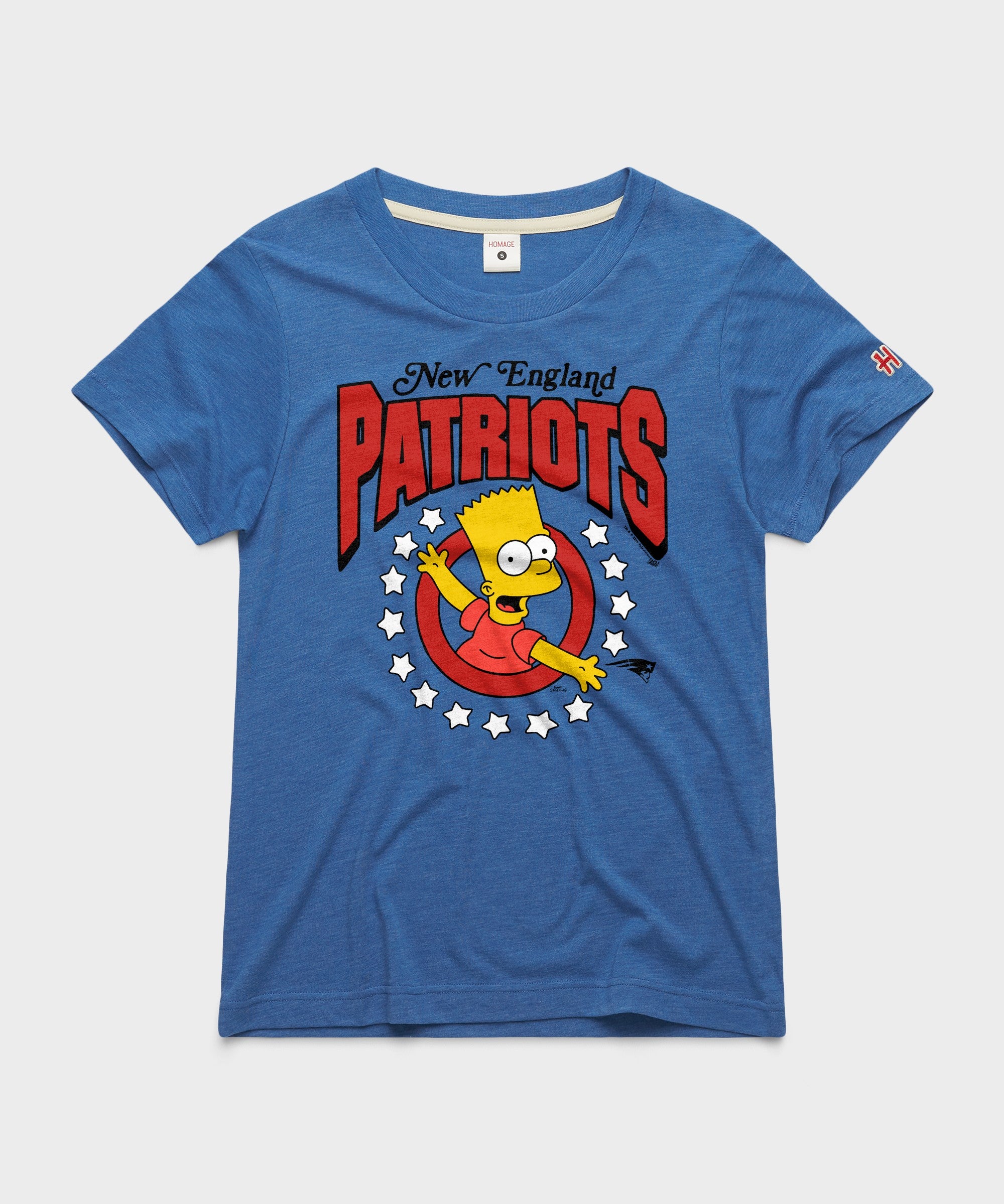 Women's The Simpsons Bart X New England Patriots