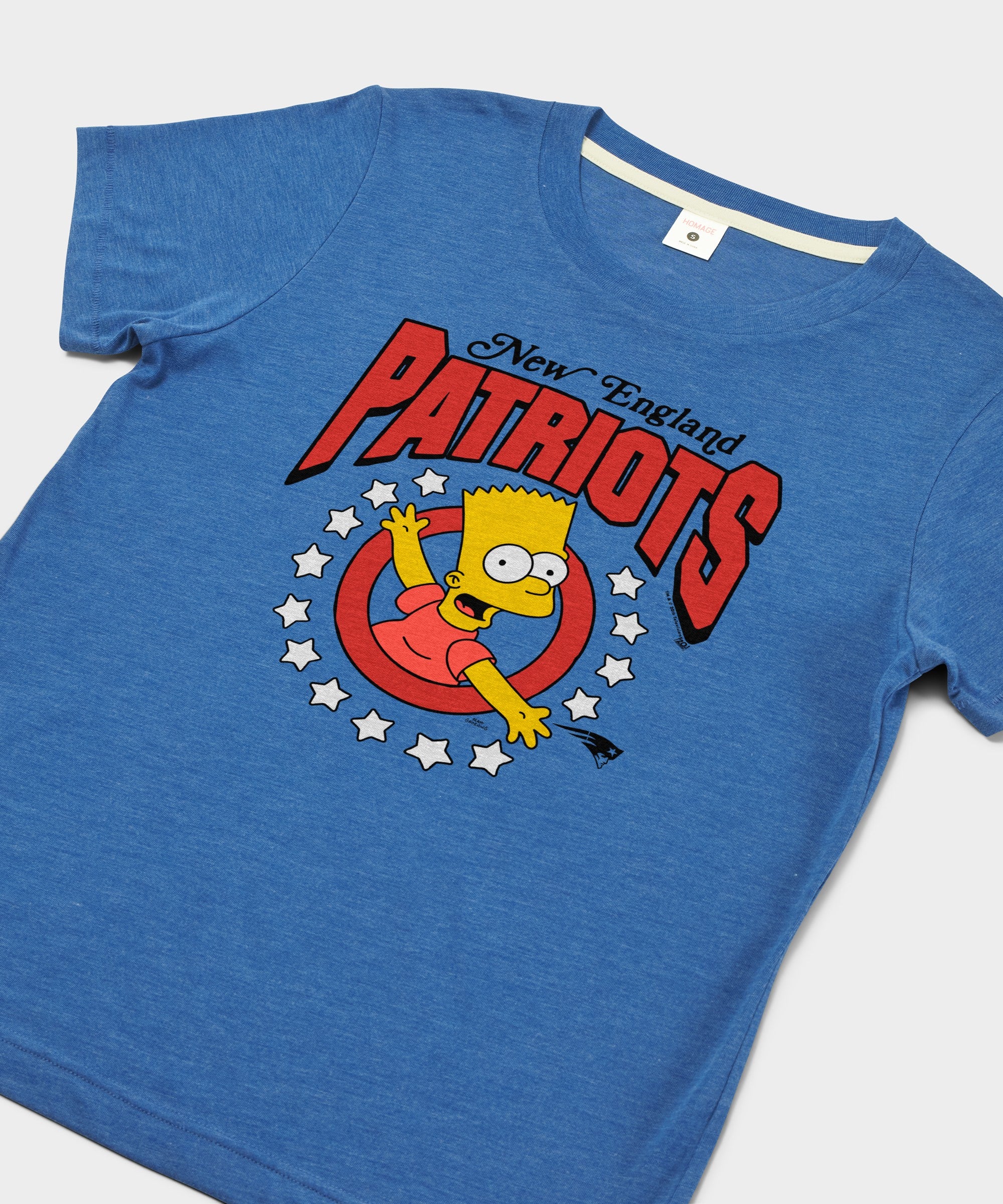 Women's The Simpsons Bart X New England Patriots