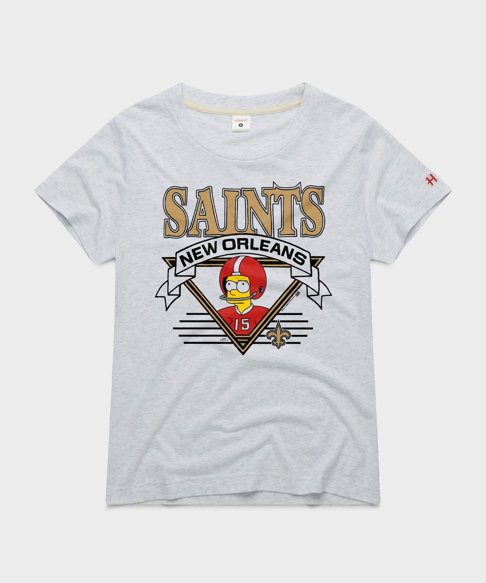 Women's The Simpsons Bart X New Orleans Saints