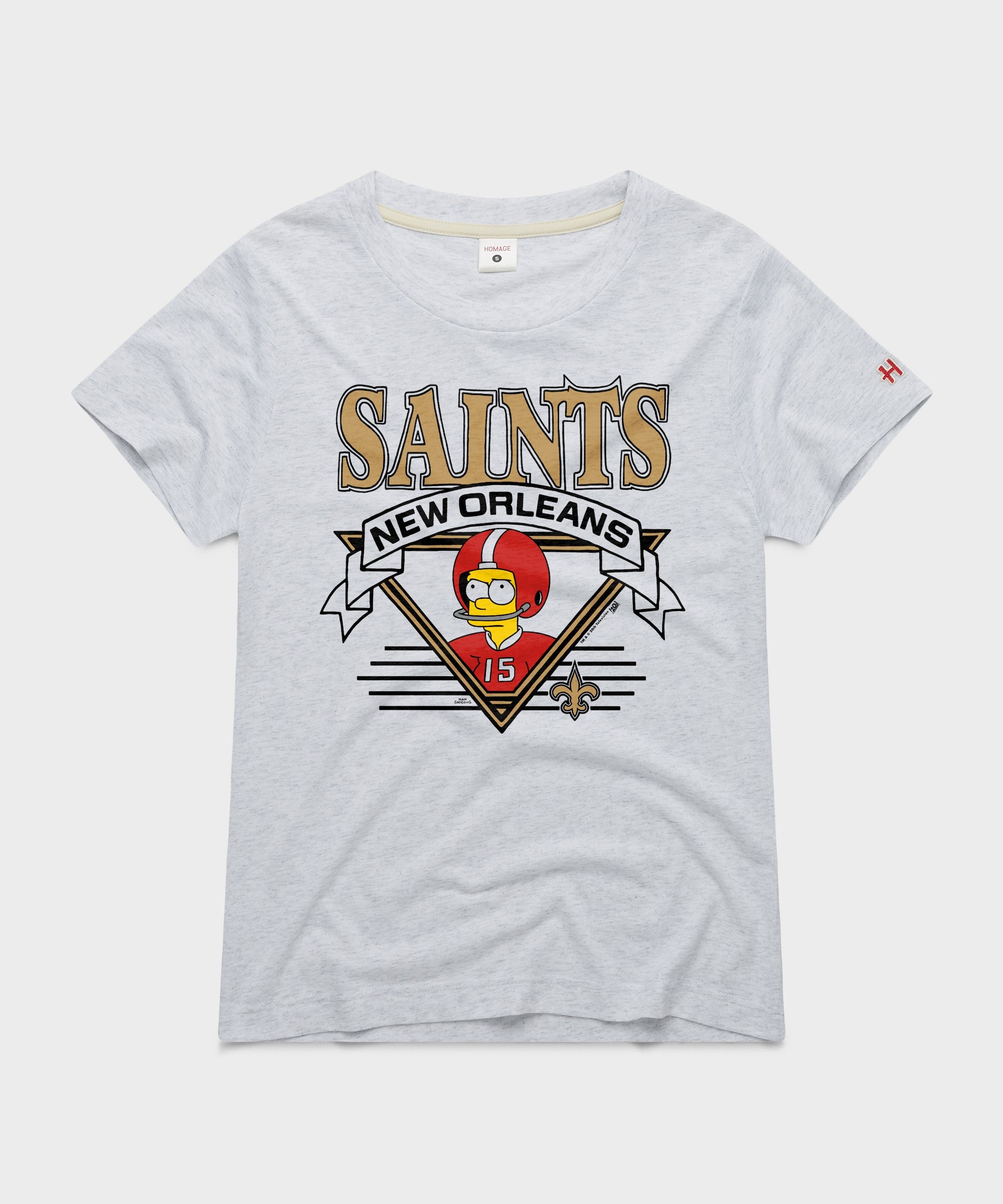 Women's The Simpsons Bart X New Orleans Saints