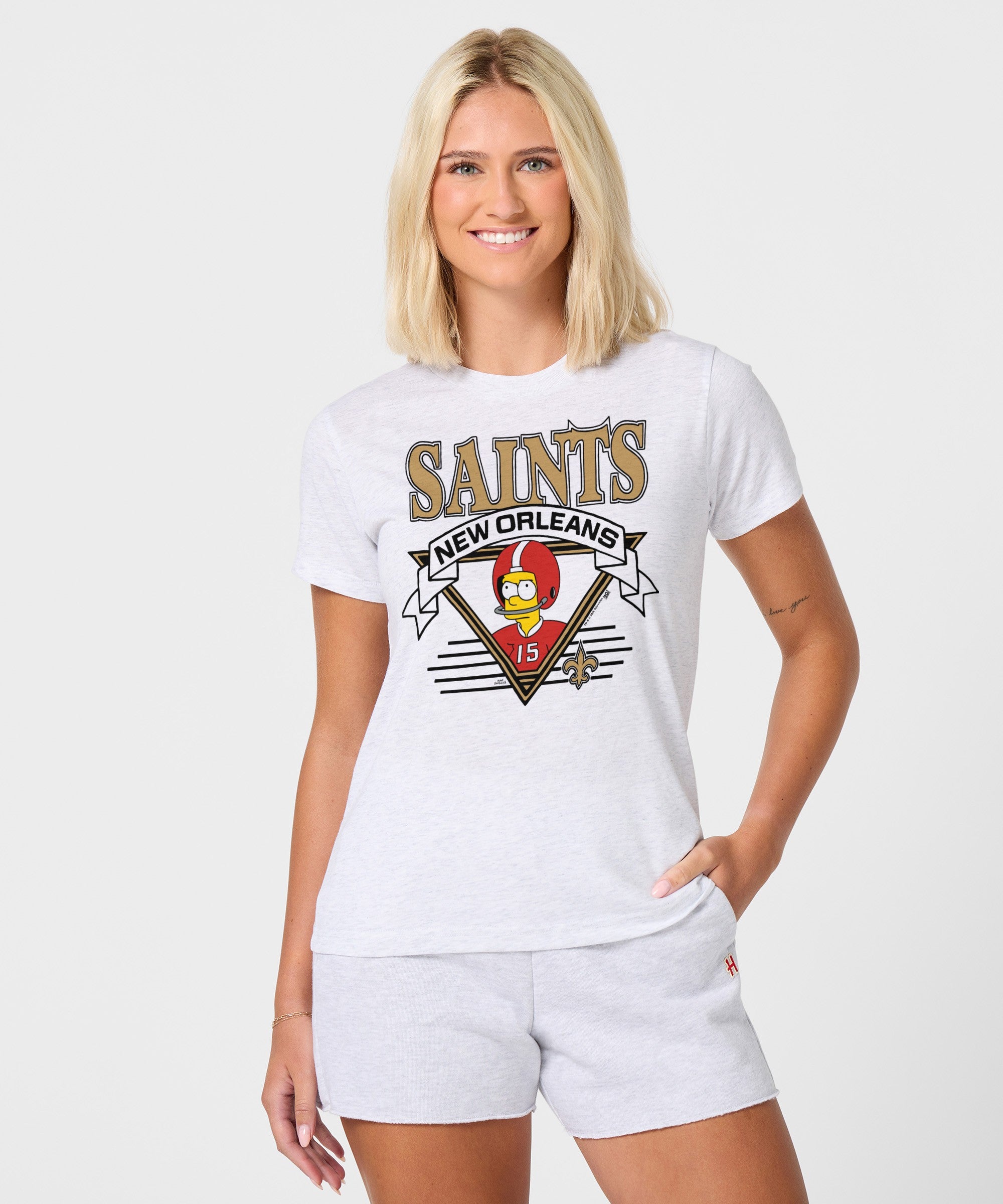 Women's The Simpsons Bart X New Orleans Saints