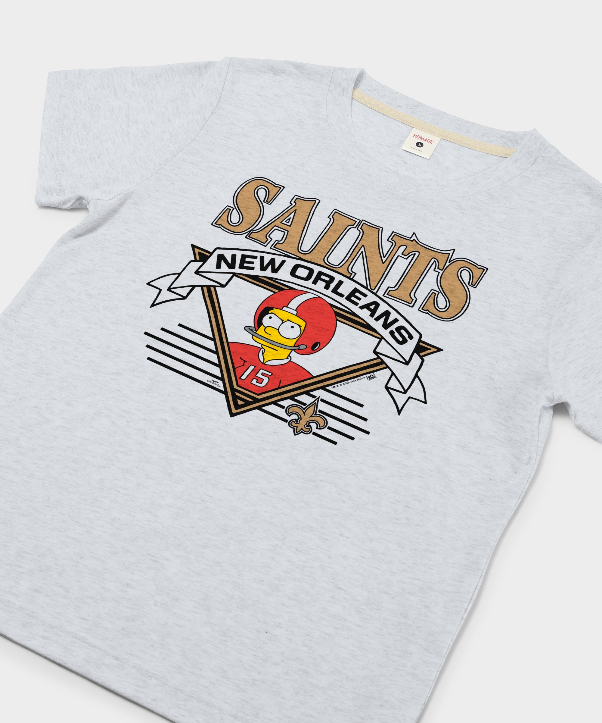 Women's The Simpsons Bart X New Orleans Saints